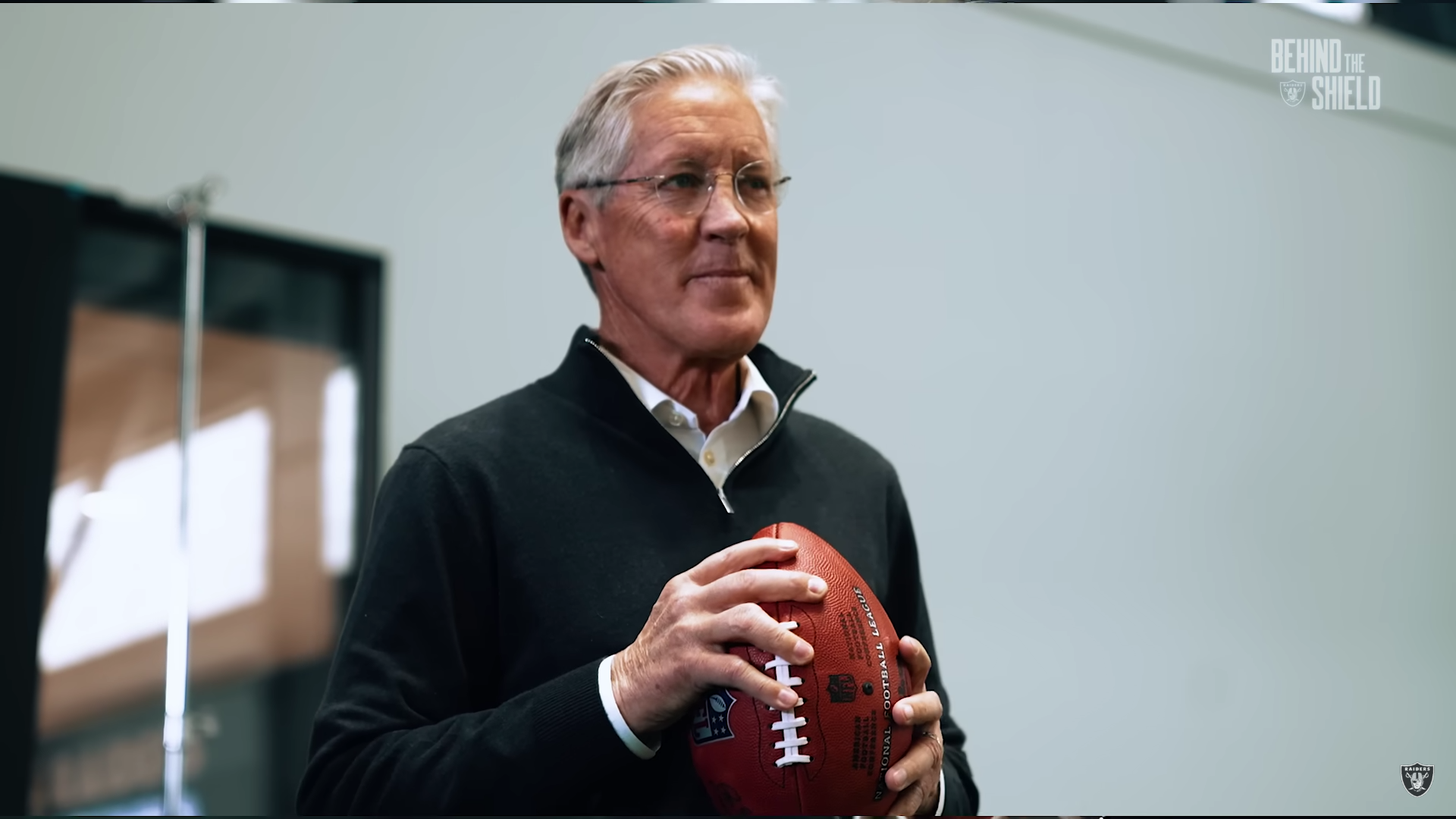 Las Vegas Raiders head coach Pete Carroll