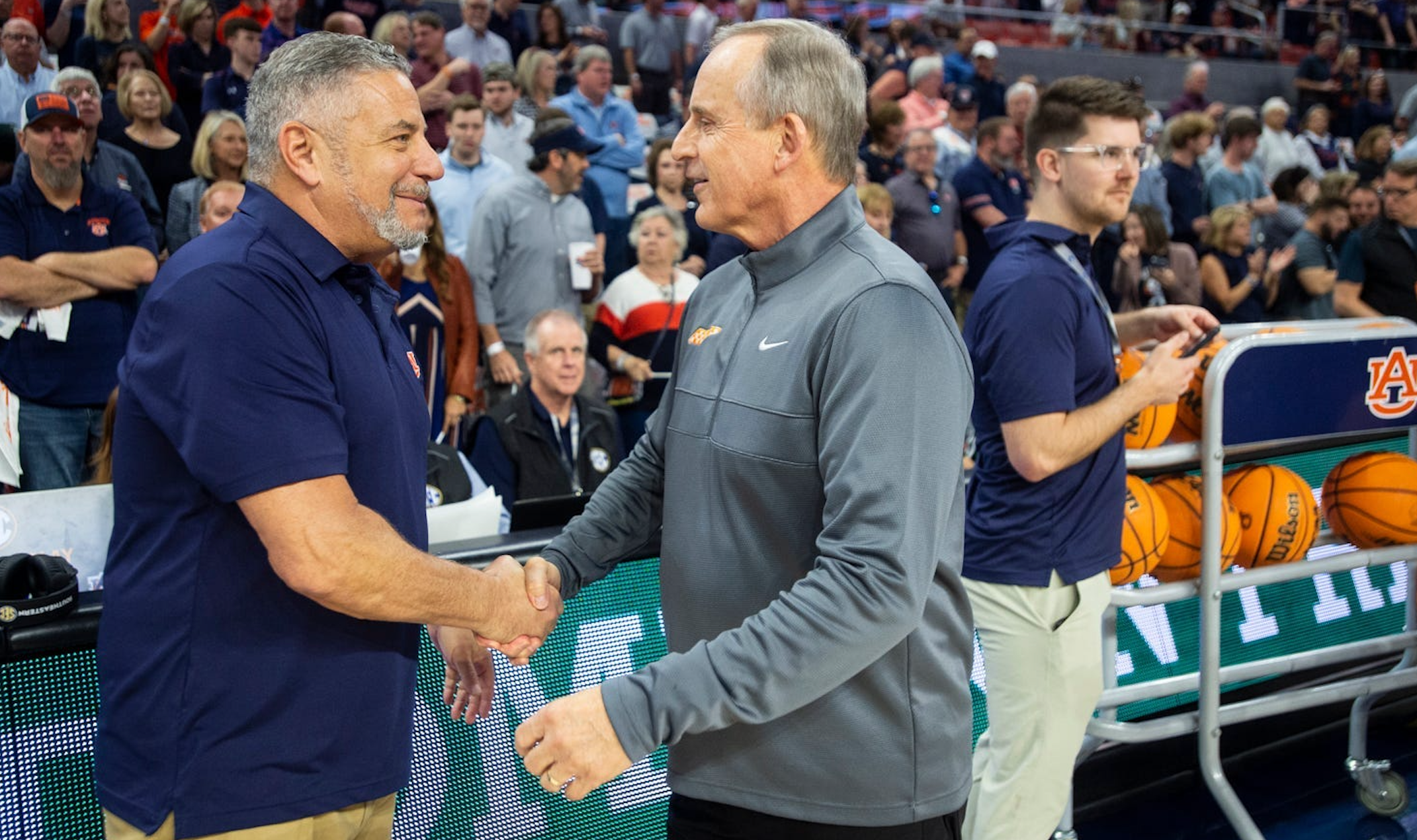 Rick Barnes and Bruce Pearl