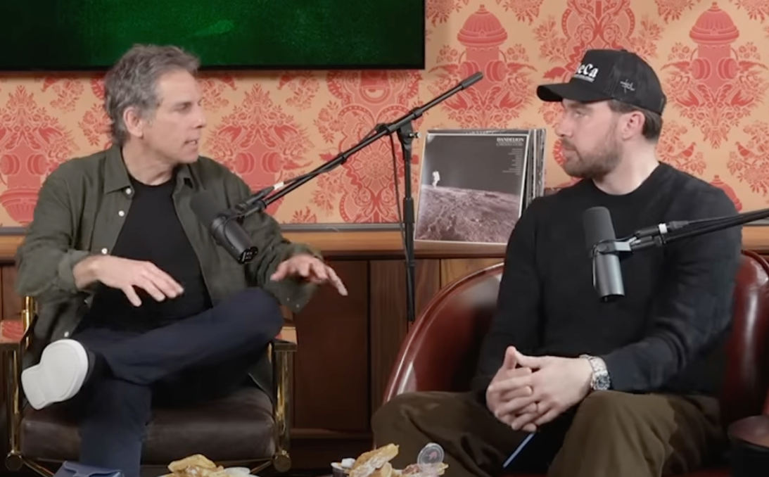 Ben Stiller and Travis Kelce