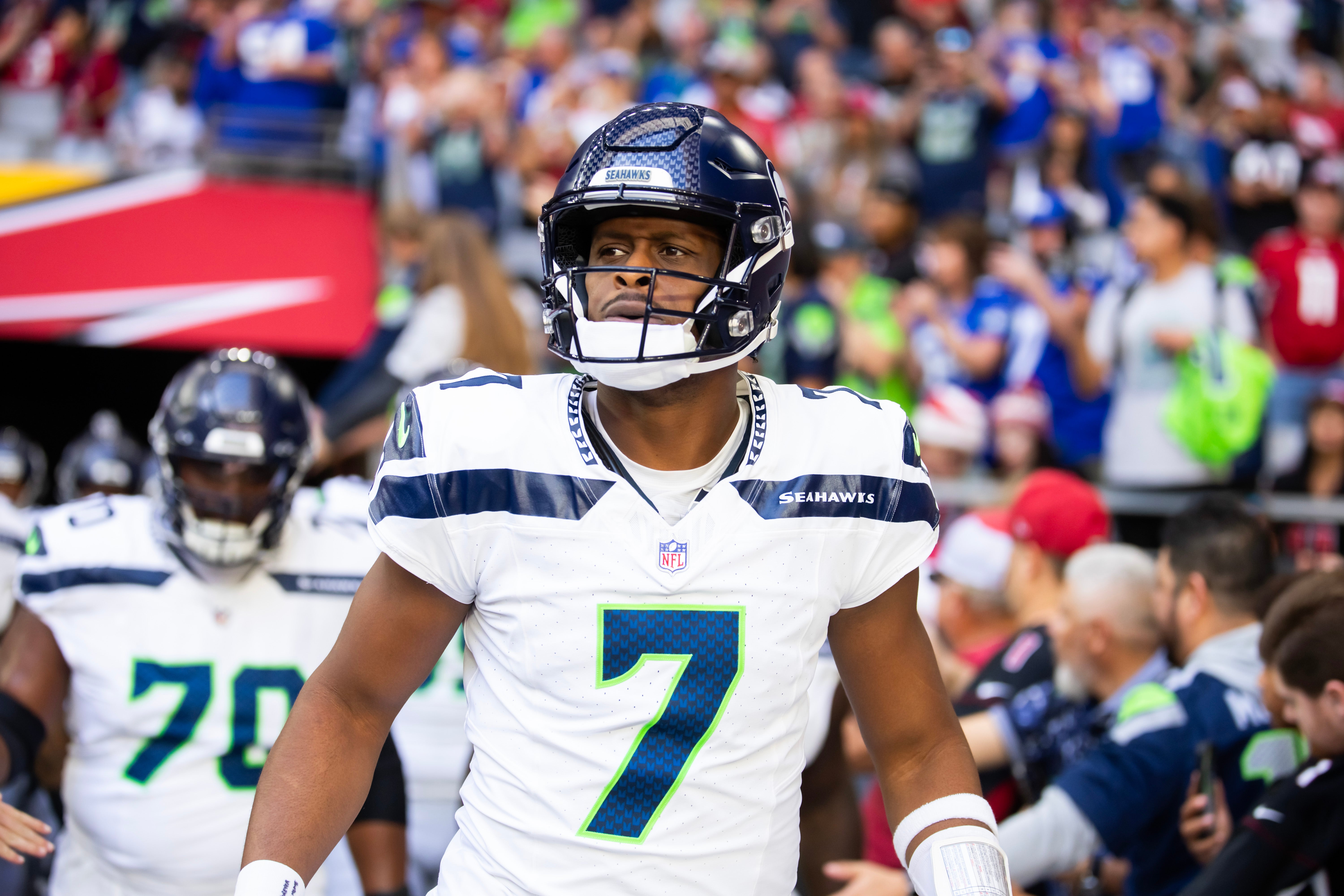 Las Vegas Raiders quarterback Geno Smith Seattle Seahawks