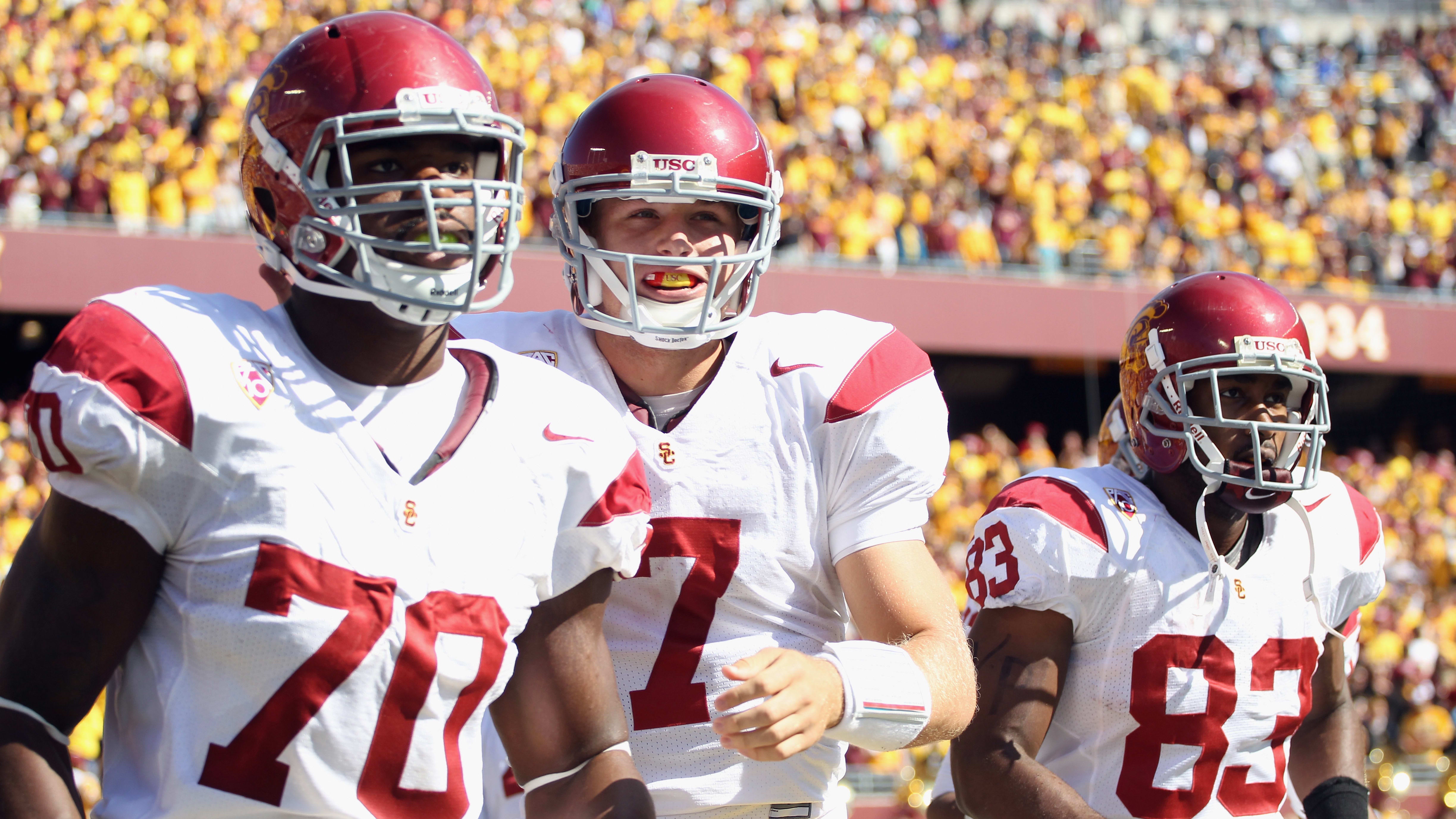 Former USC offensive tackle Tyron Smith