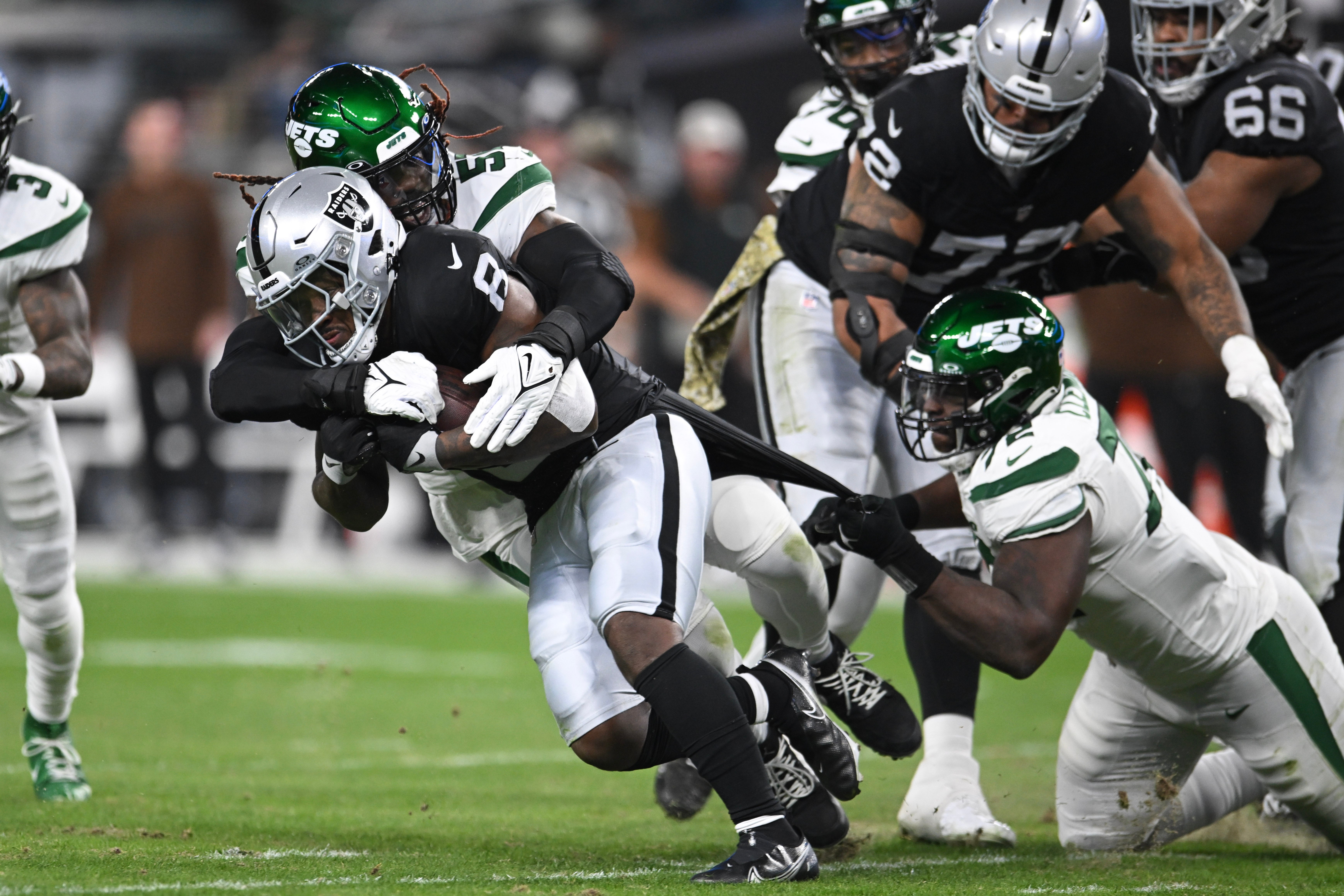 Las Vegas Raiders New York Jets linebacker C.J. Mosley