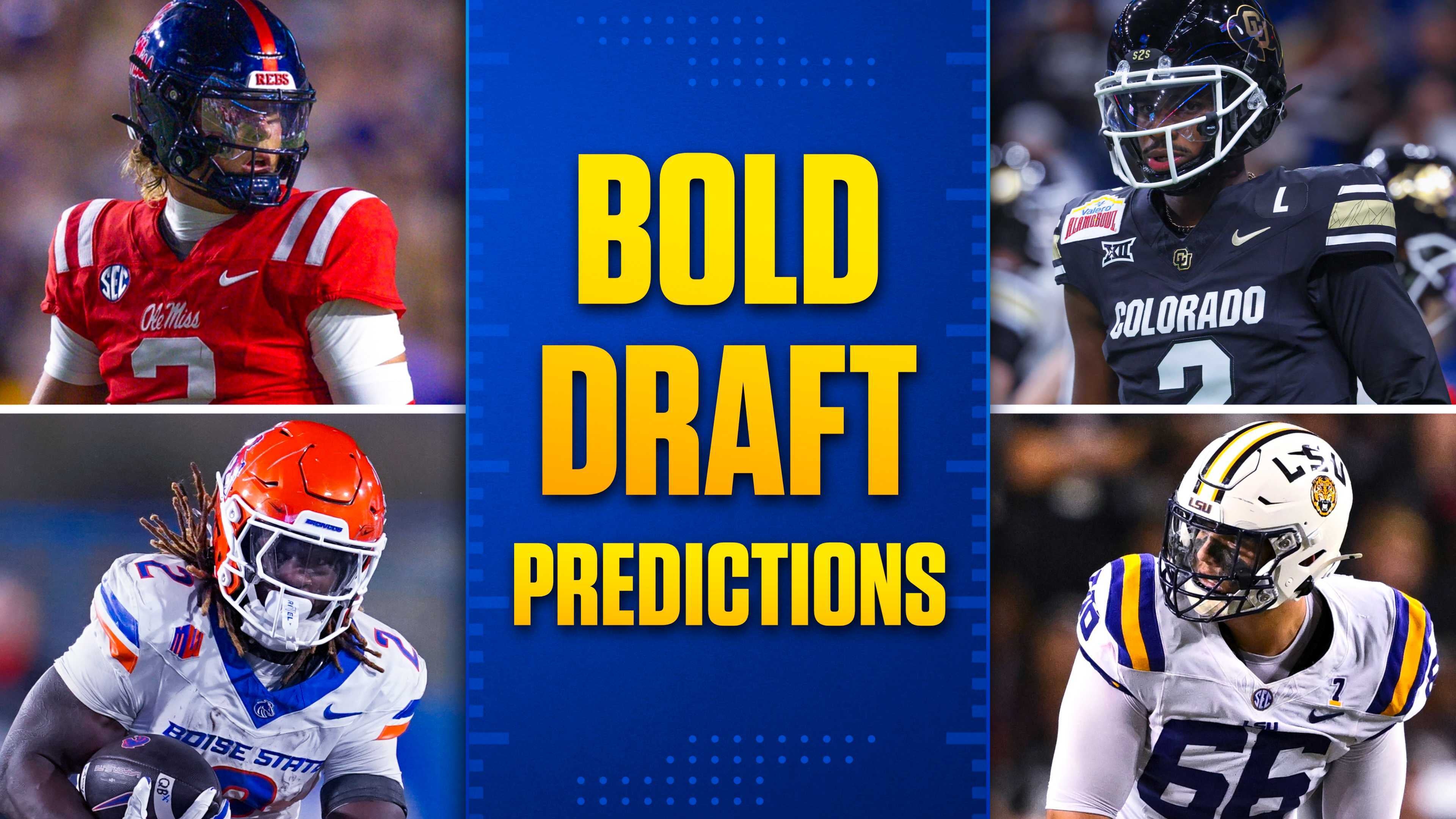 Bold predictions for the 2025 NFL Draft