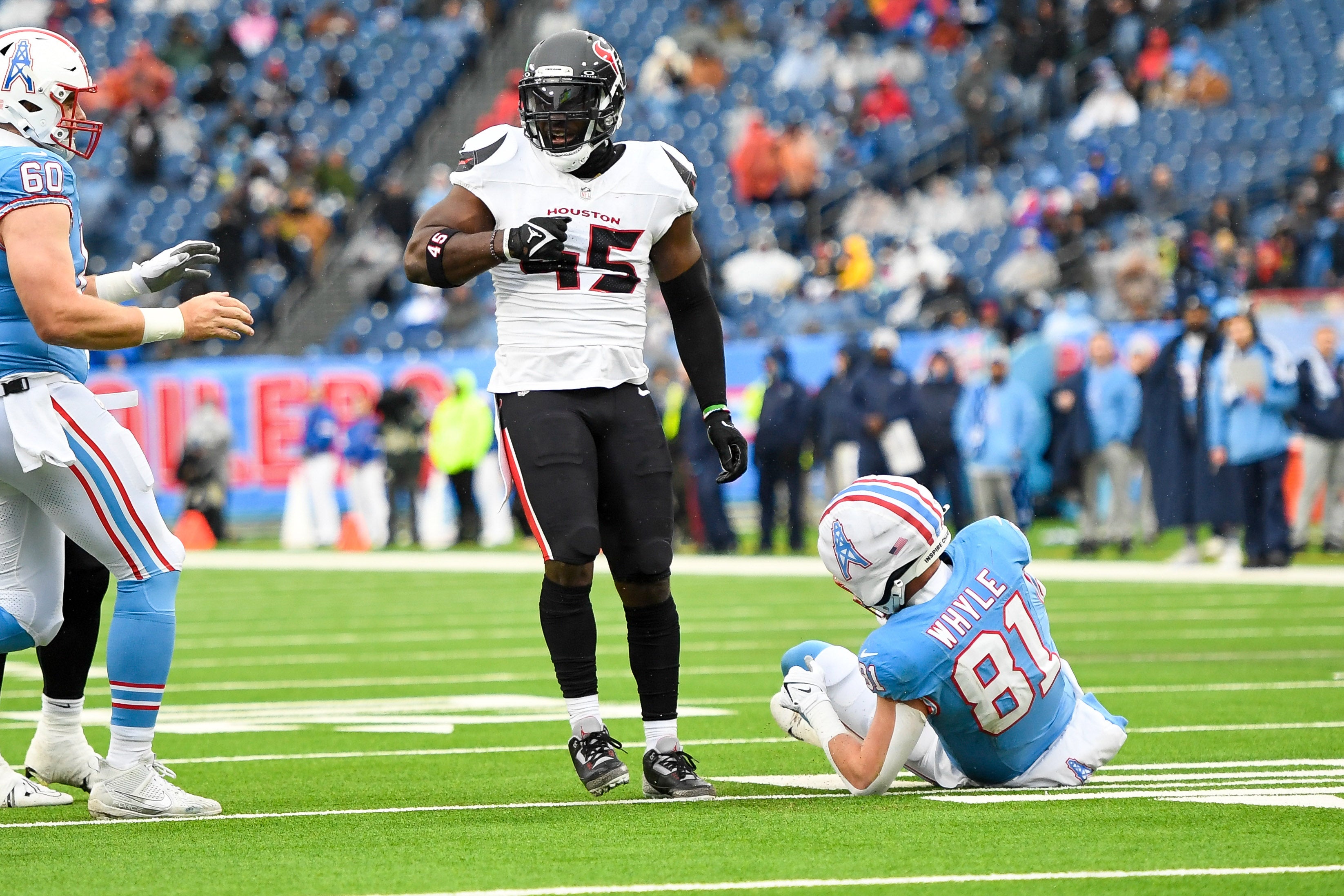 Las Vegas Raiders Houston Texans linebacker Devin White