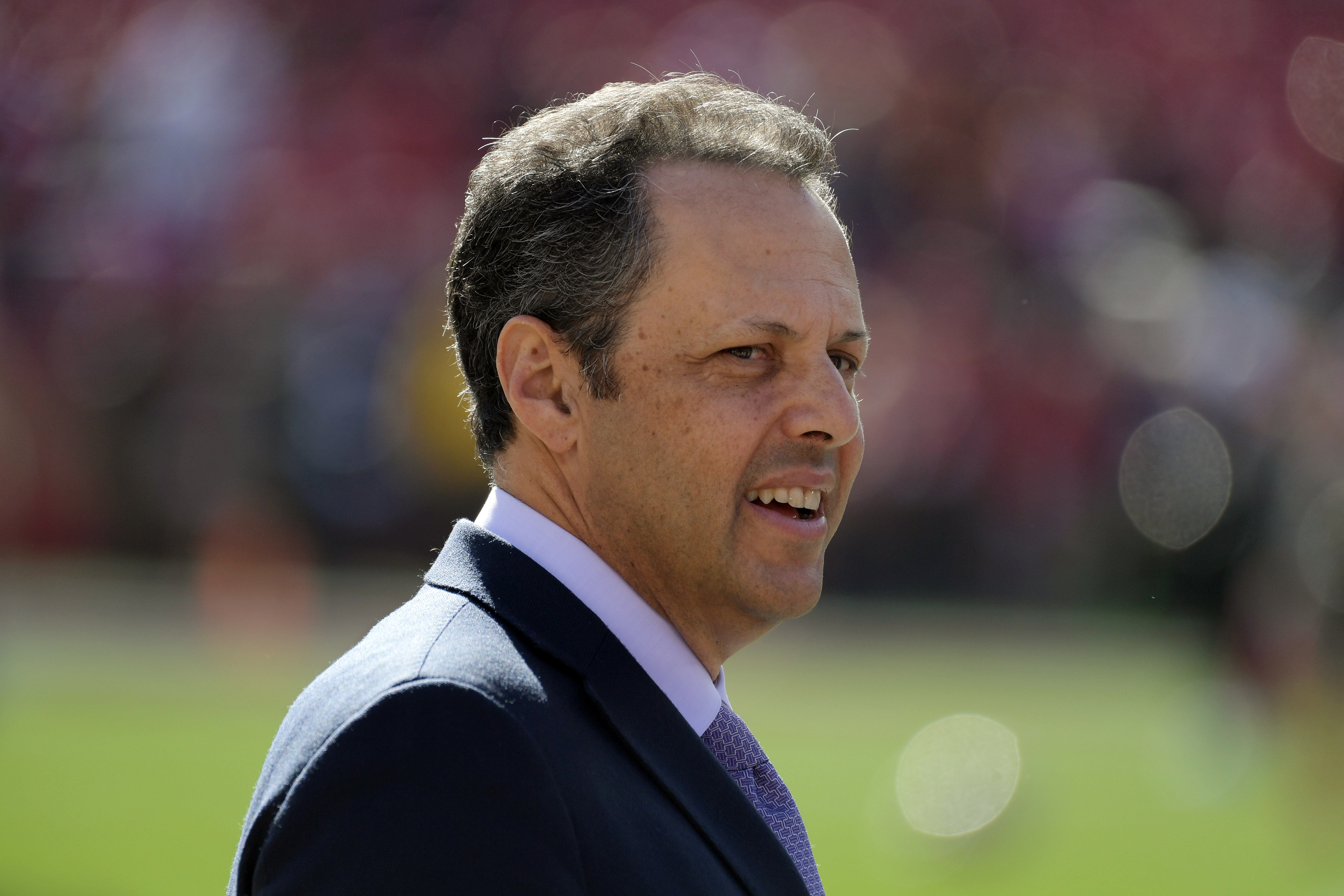 Jan 11, 2020; Santa Clara, California, USA; Minnesota Vikings president and owner Mark Wilf before the NFC Divisional Round playoff football game at Levi's Stadium.