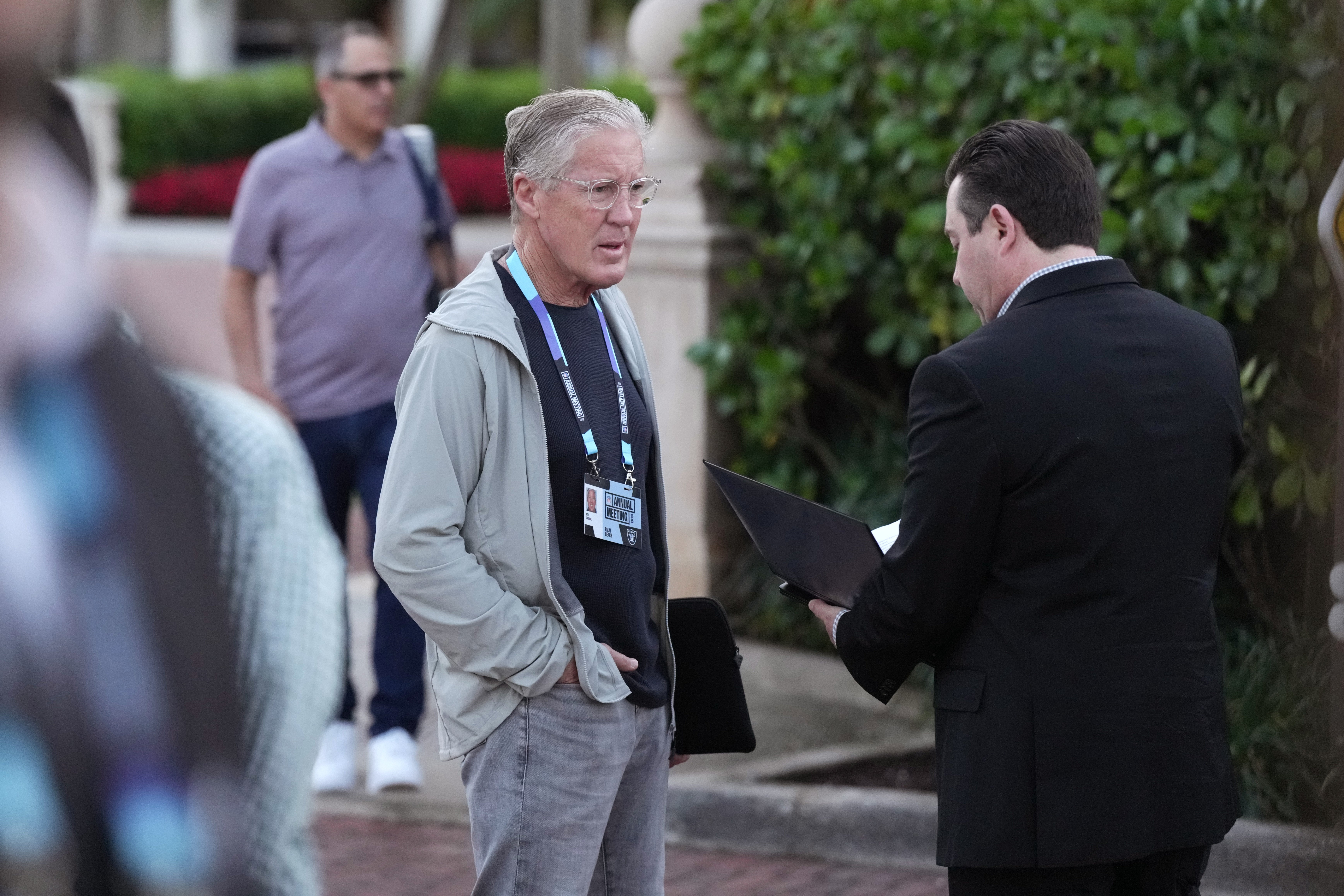 Las Vegas Raiders head coach Pete carroll