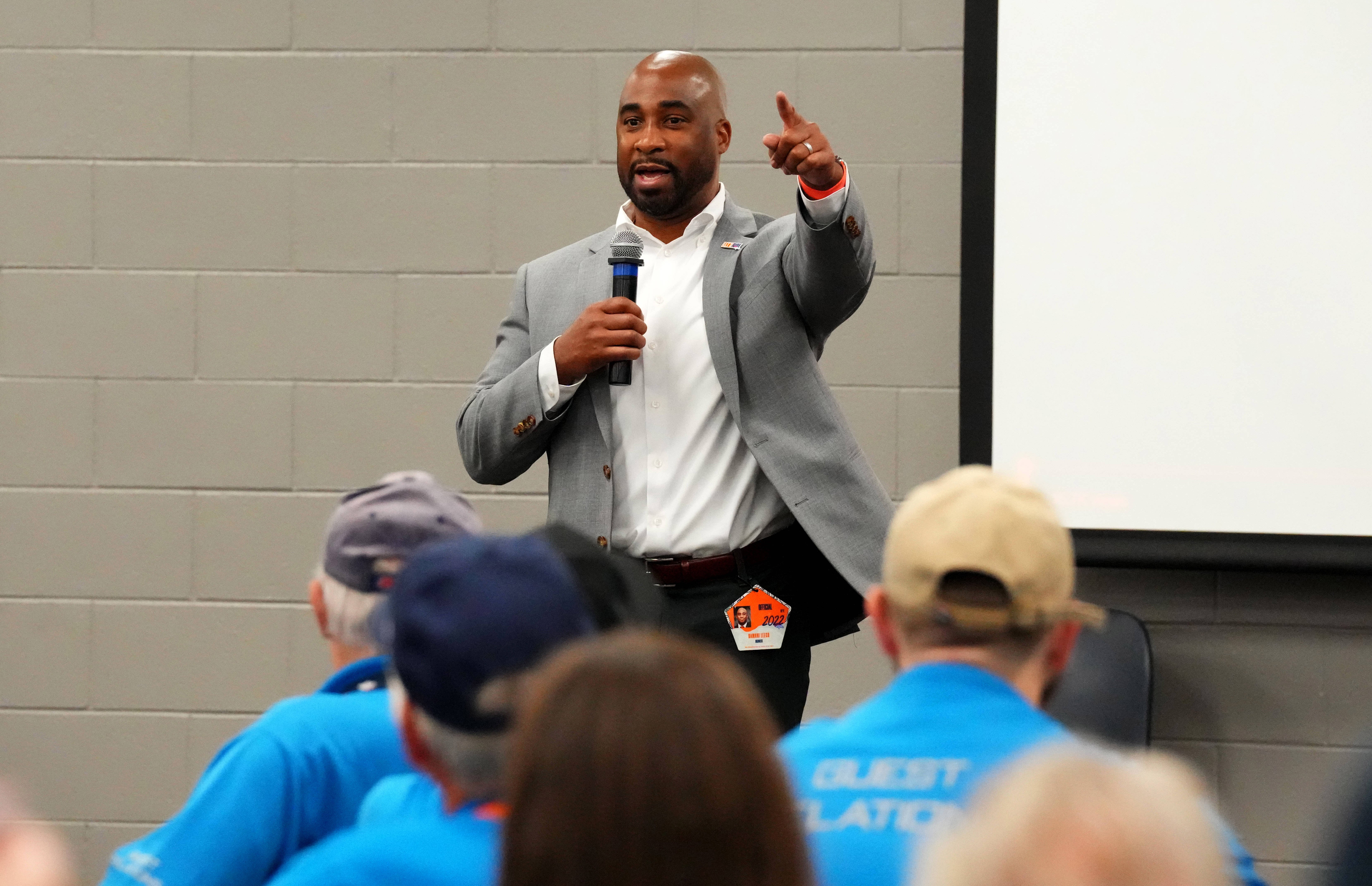 Denver Broncos President Damani Leech