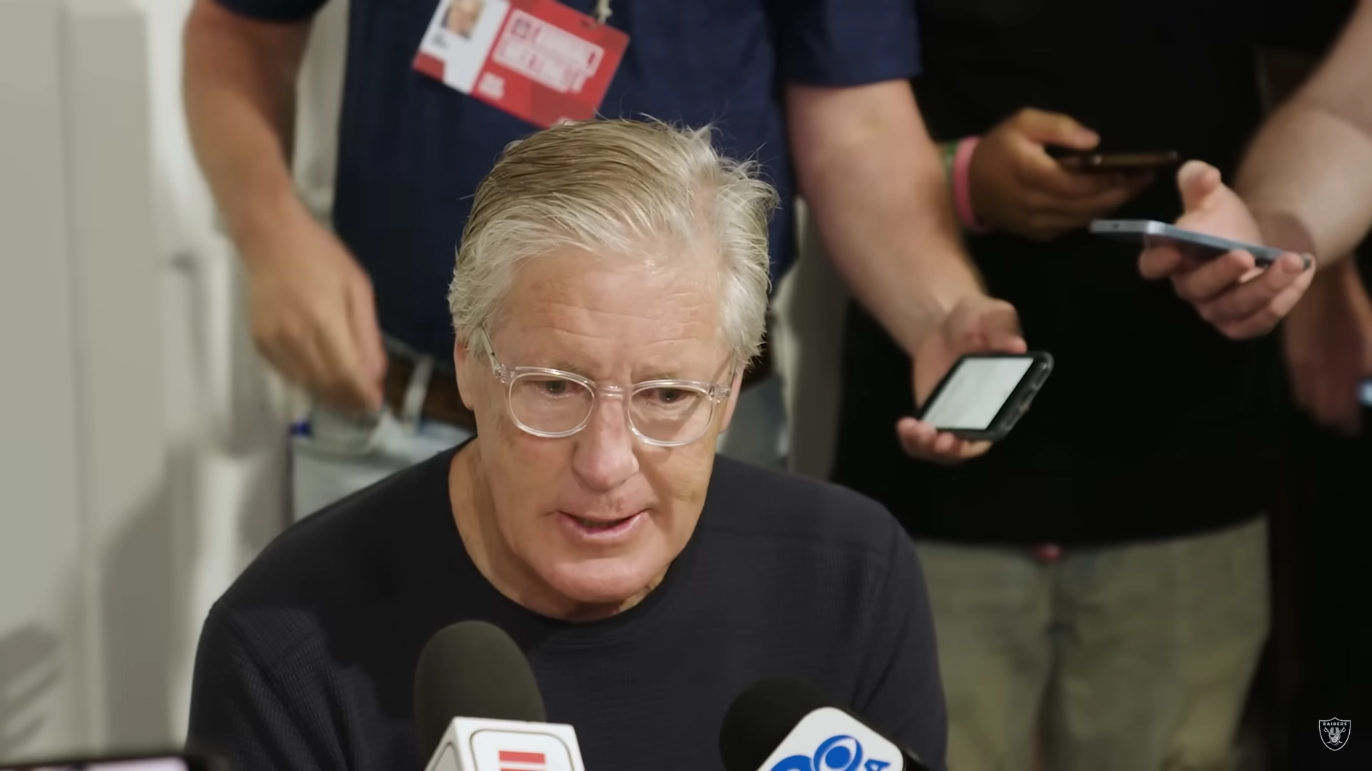 Las Vegas Raiders head coach Pete carroll