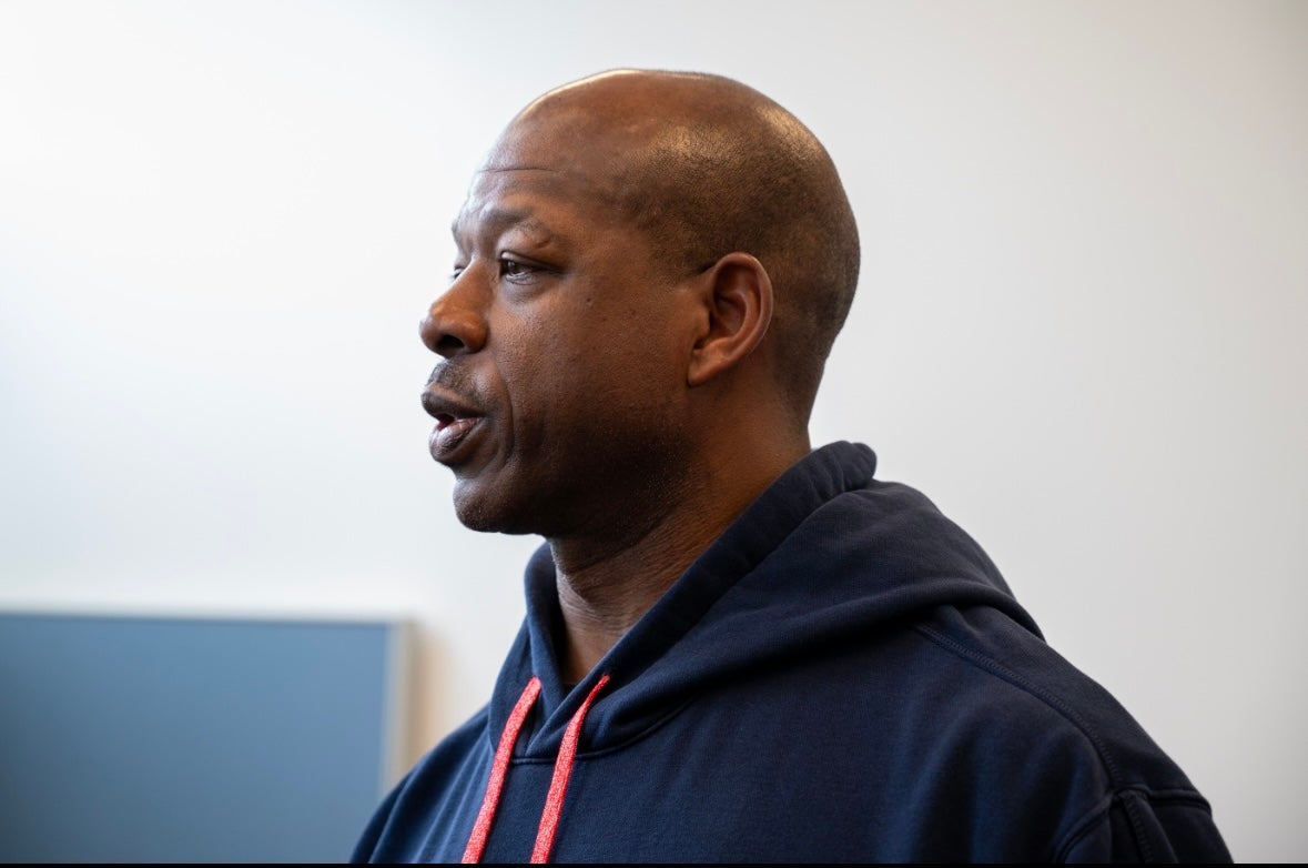 Patriots RB Coach Tony Dews