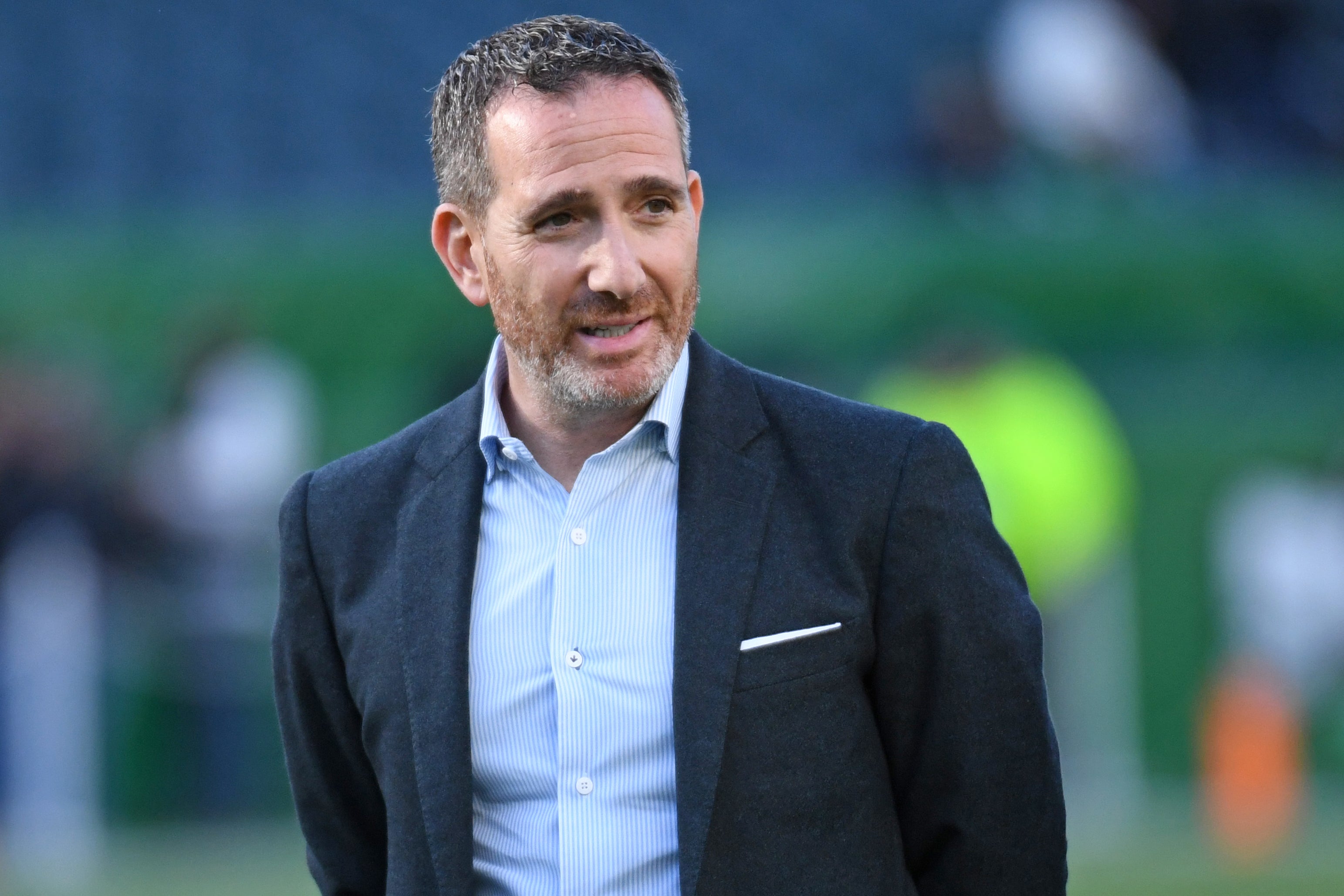 Philadelphia Eagles general manager Howie Roseman during pregame warmups against the Jacksonville Jaguars at Lincoln Financial Field.