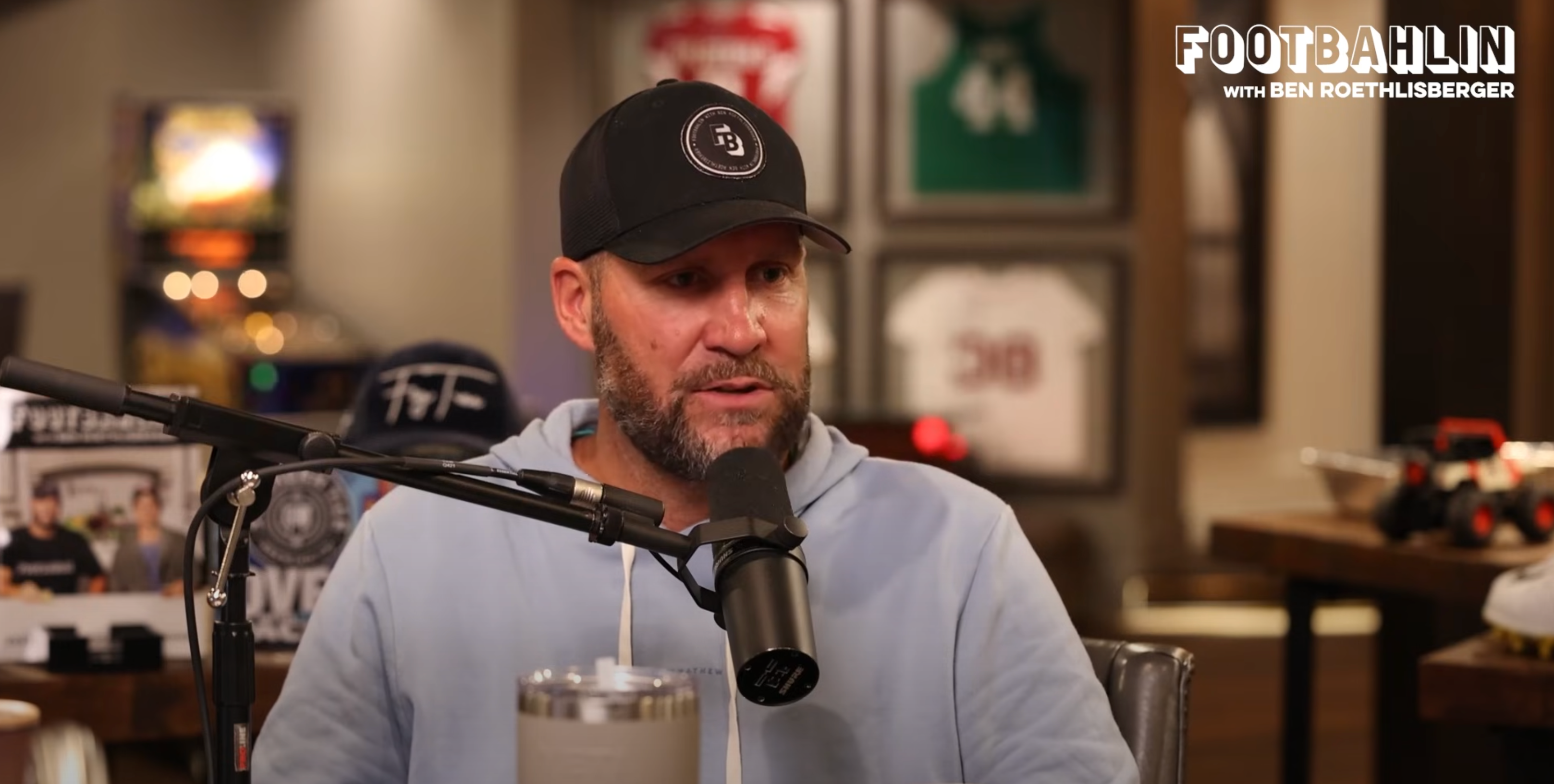 Former Pittsburgh Steelers quarterback Ben Roethlisberger addresses the relationship between Arthur Smith and Russell Wilson on his podcast, Footbahlin with Ben Roethlisberger.