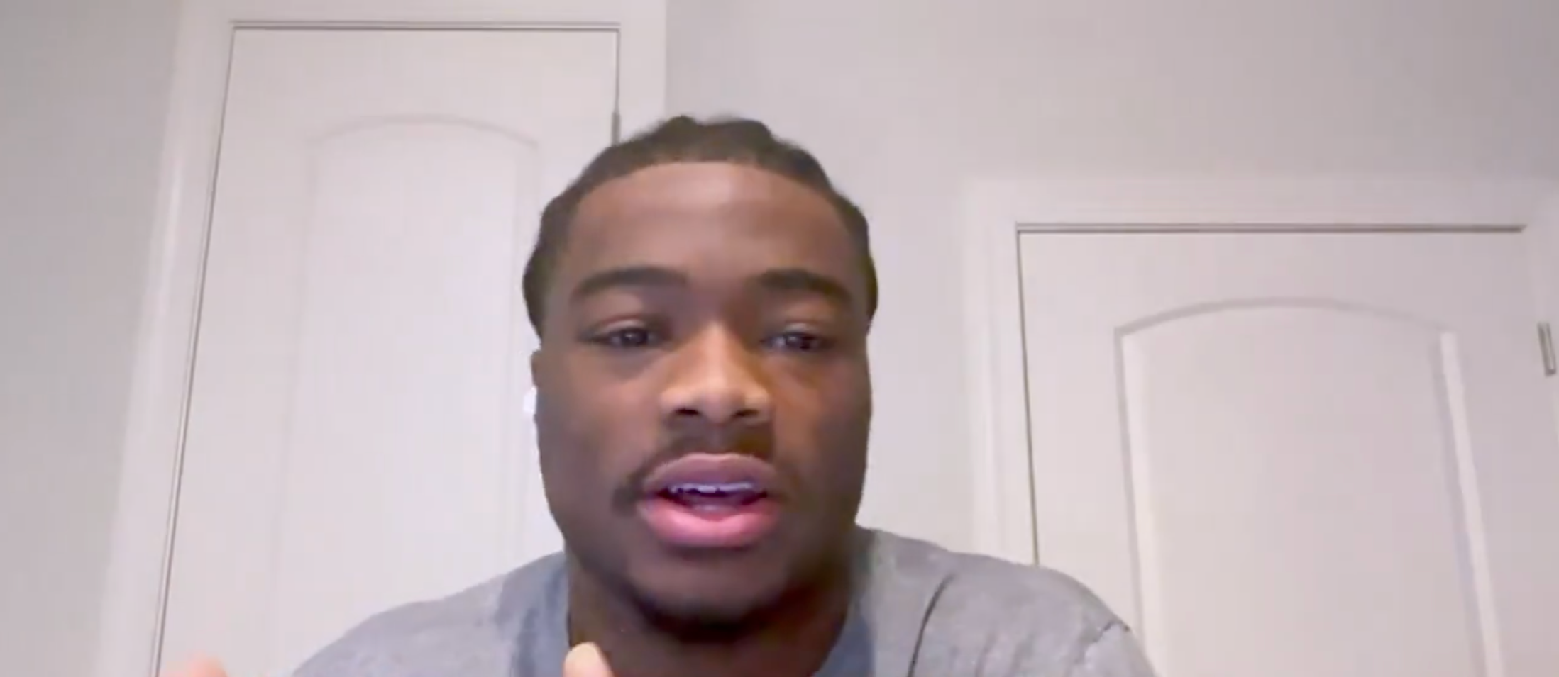 Jalen Milroe speaks to Good Morning Football after visiting with the Pittsburgh Steelers ahead of 2025 NFL Draft.