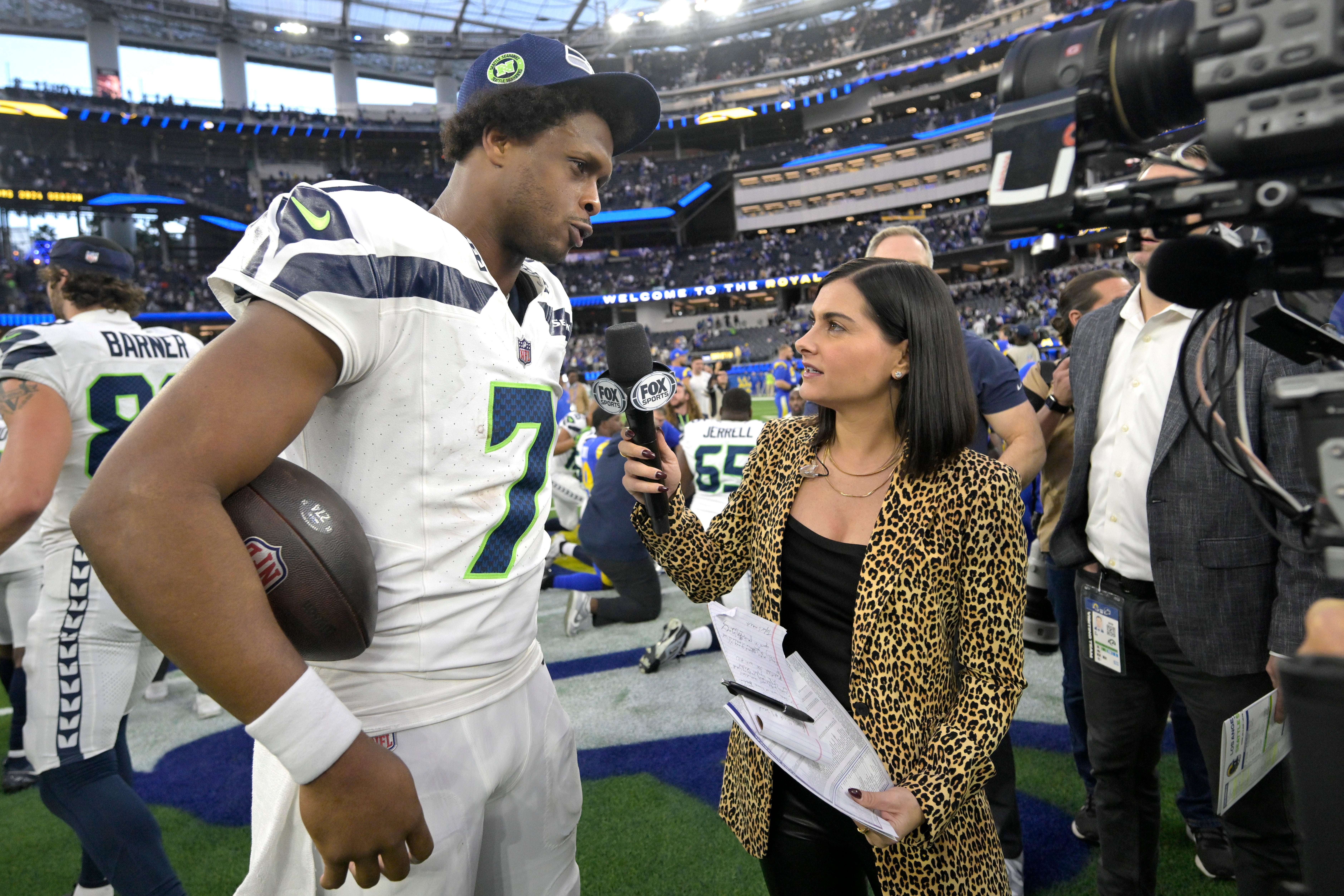 Las Vegas Raiders quarterback Geno Smith