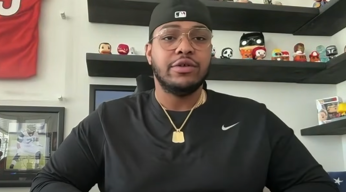 Cincinnati Bengals left tackle Orlando Brown Jr. talks on "Chris Simms Unbuttoned" on April 16, 2025.