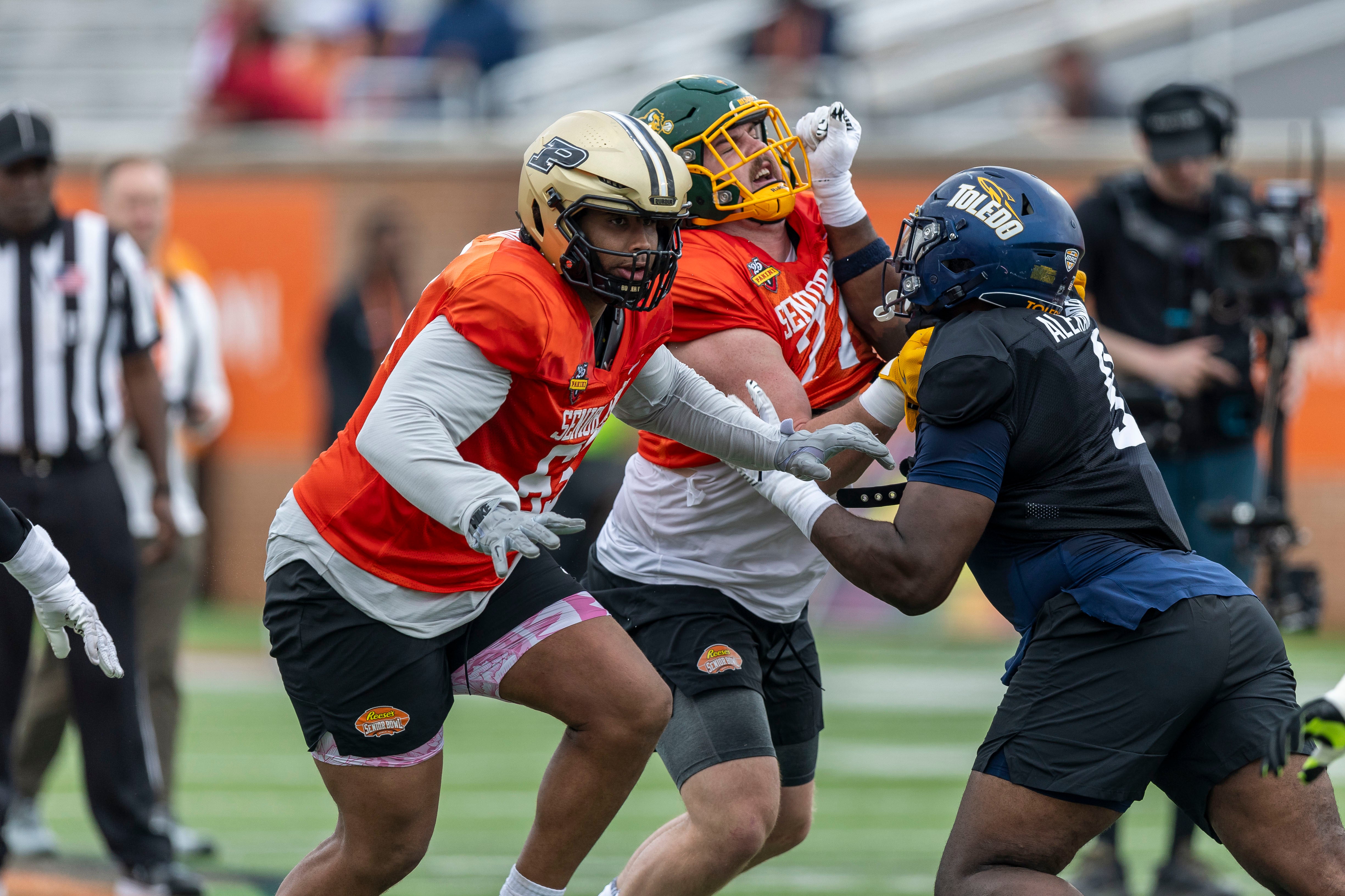 Marcus Mbow Purdue offensive tackle