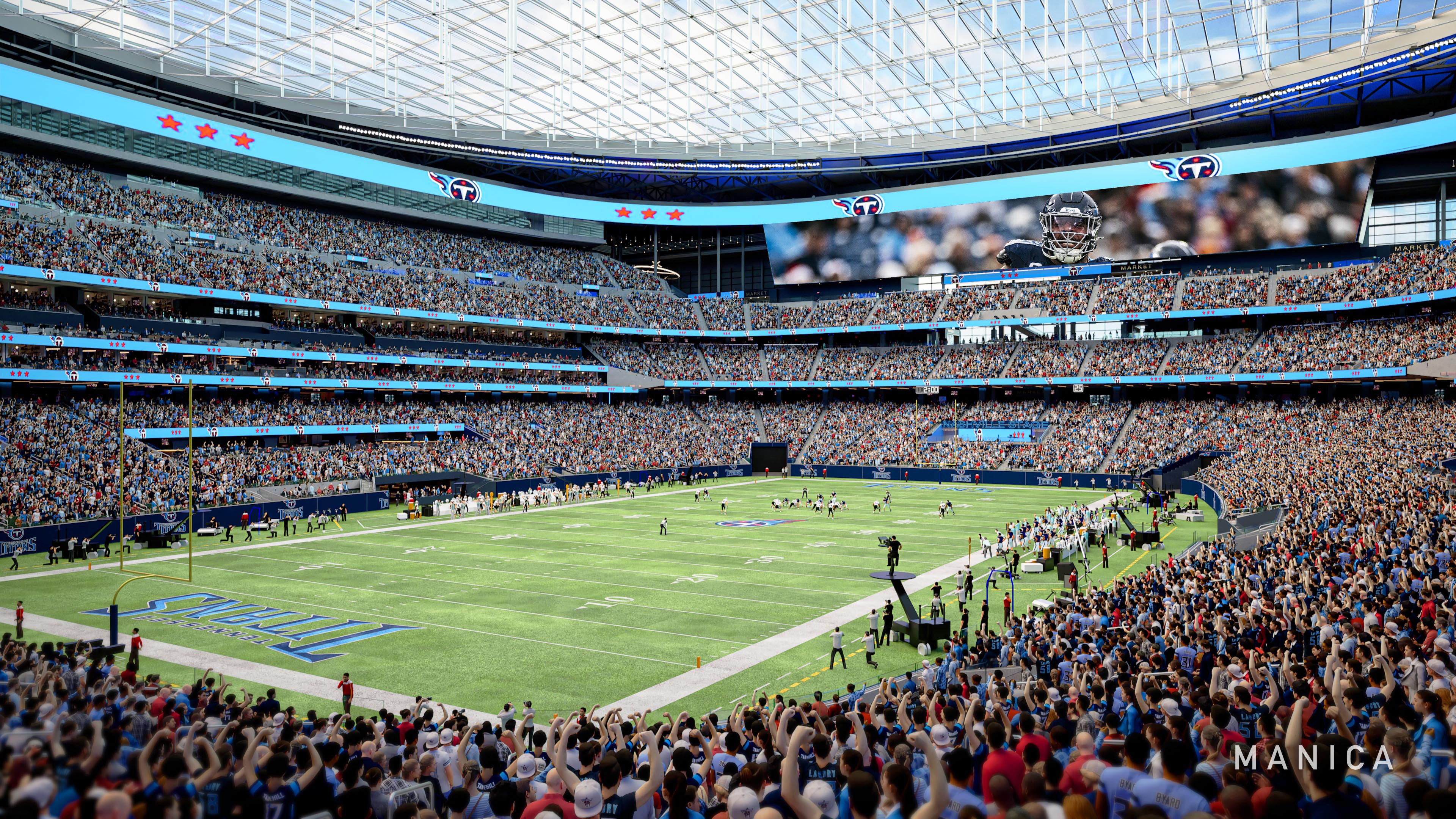 Titans new Nissan Stadium