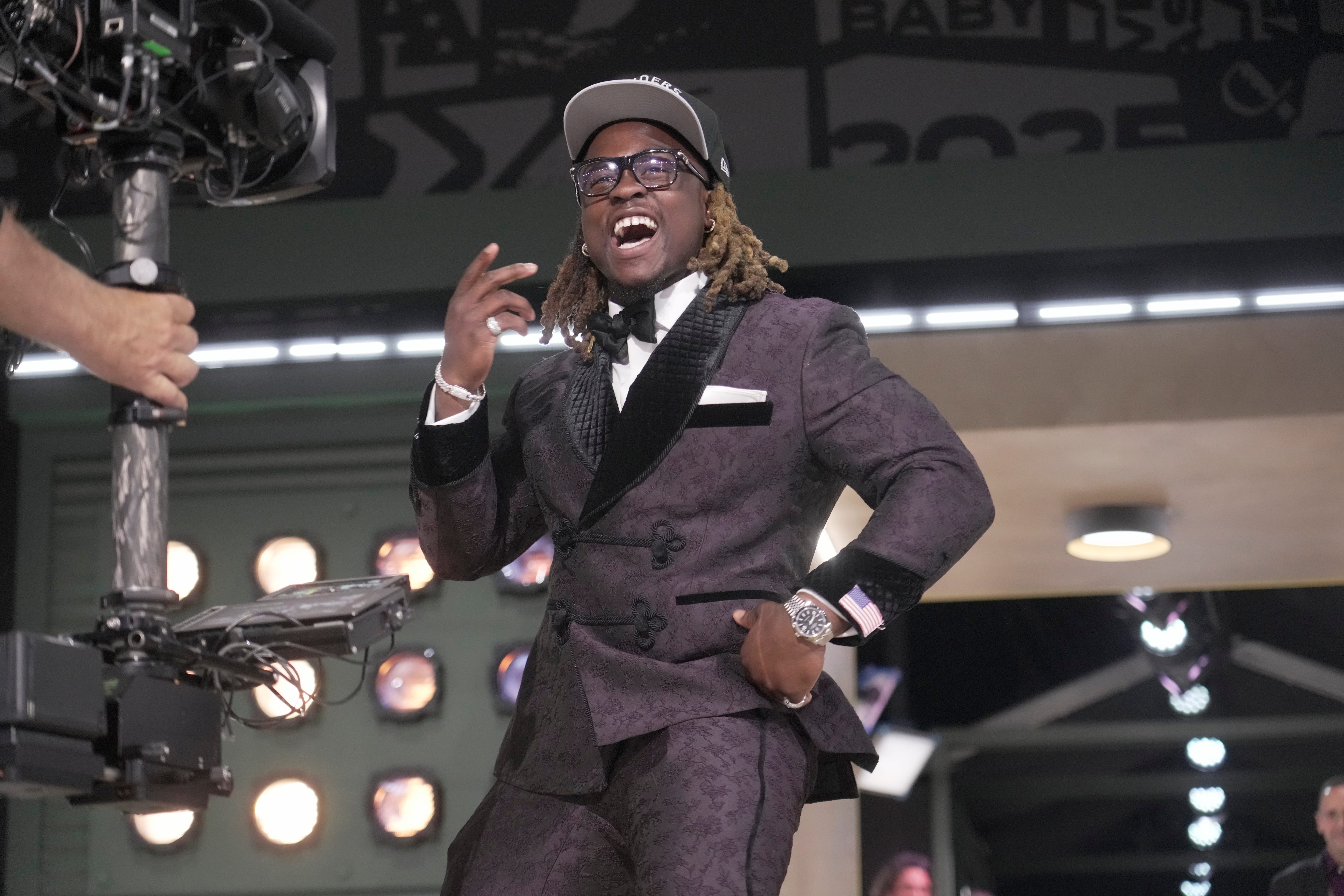 Las Vegas Raiders running back Ashton Jeanty