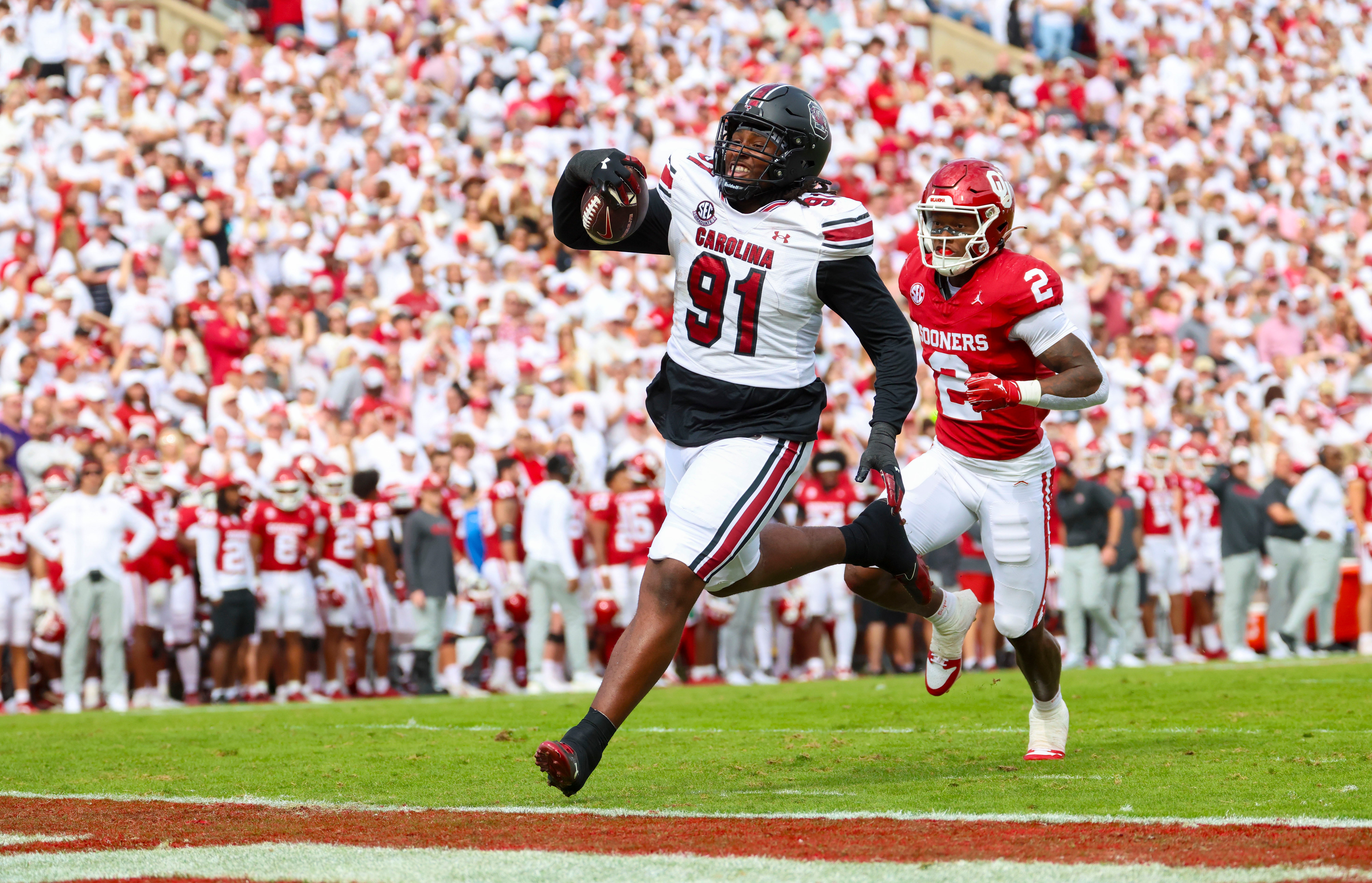 Tonka Hemingway Las Vegas Raiders South Carolina Gamecocks