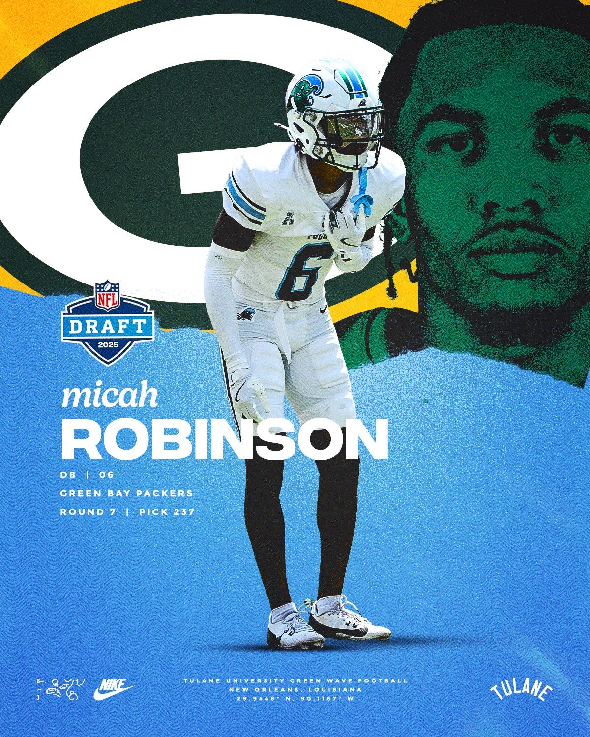 Micah Robinson, Tulane