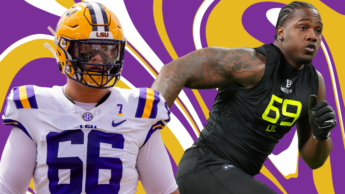 LSU OT Will Campbell and Edge Bradyn Swinson