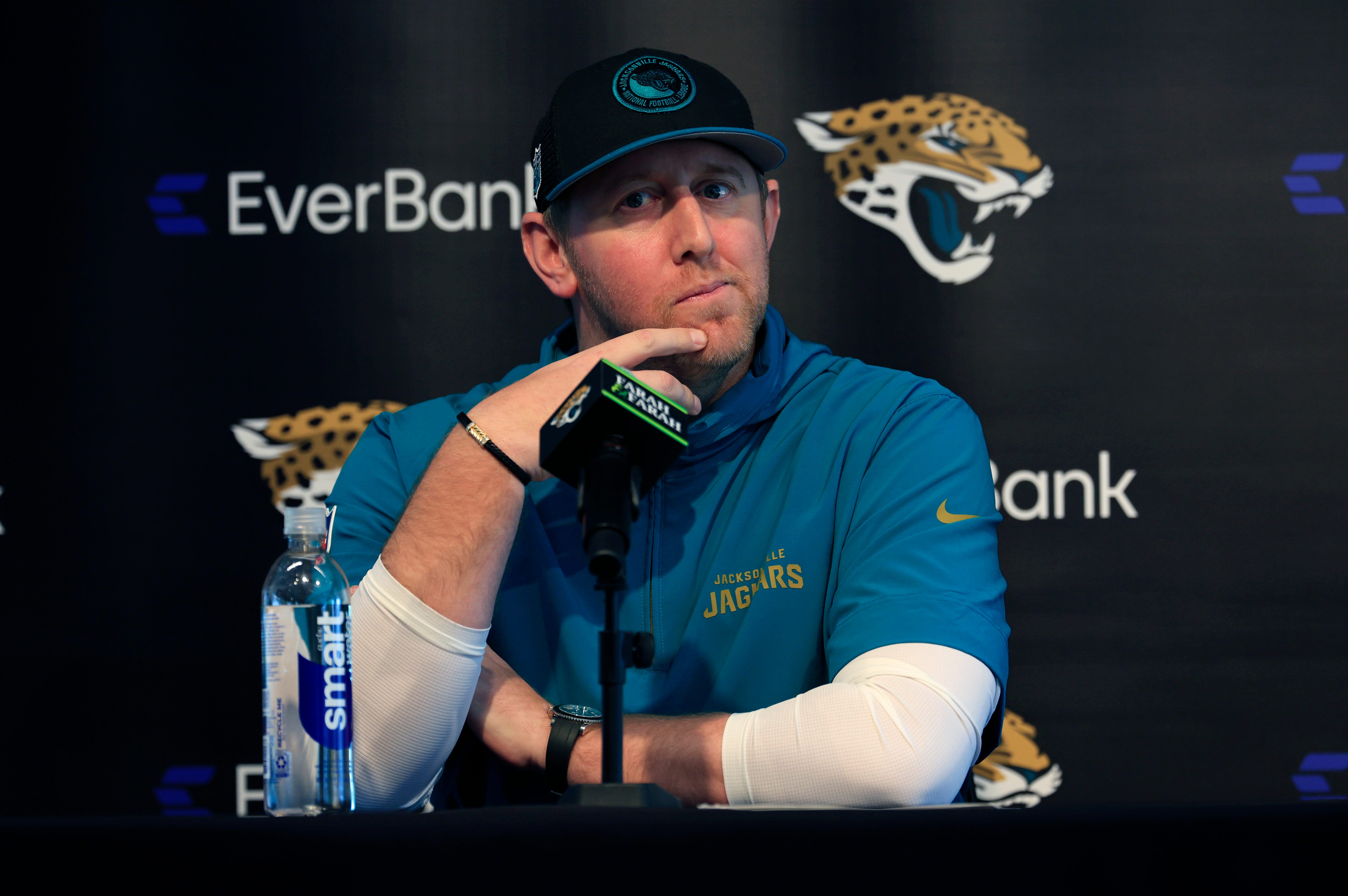Jacksonville Jaguars head coach Liam Coen