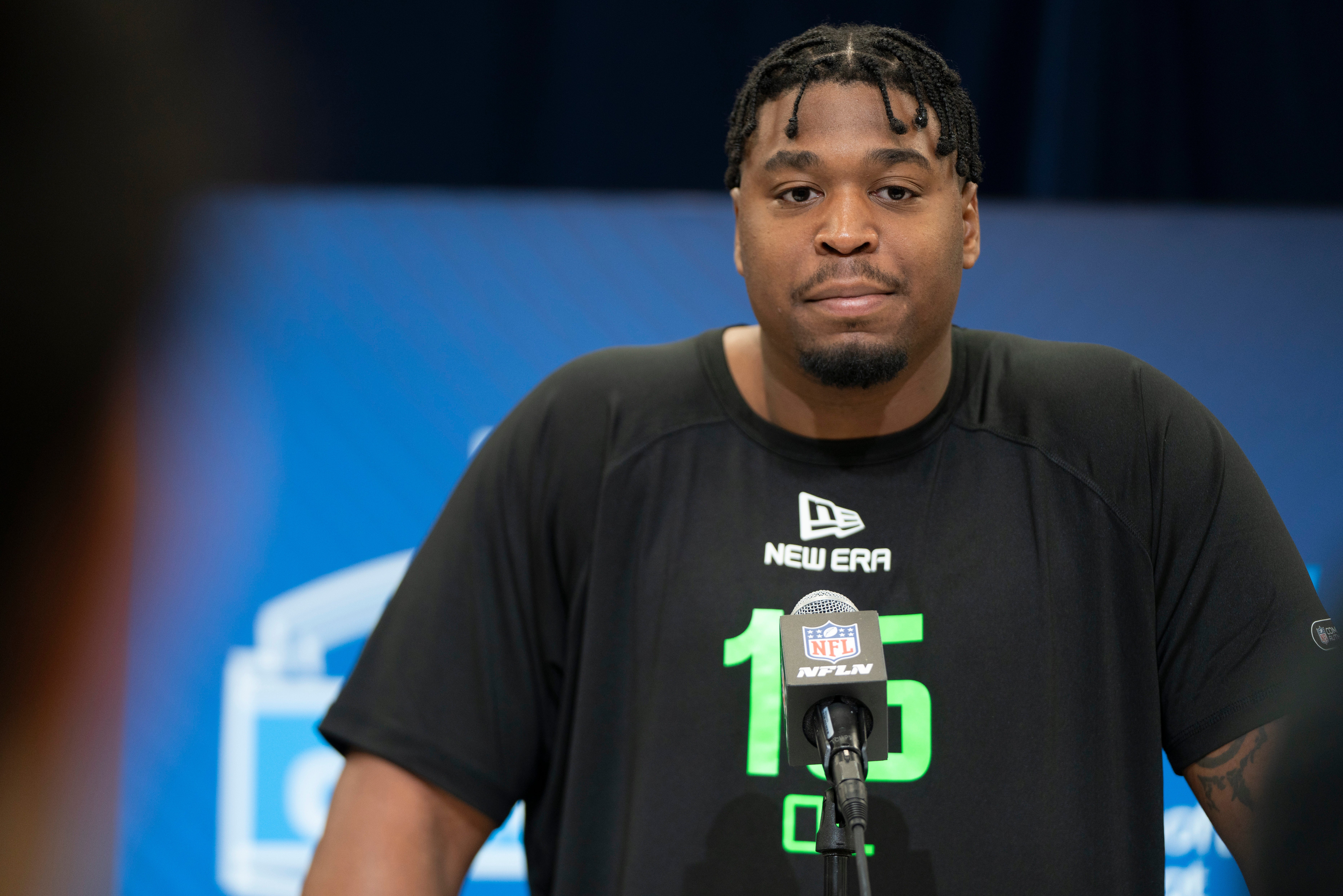 Las Vegas Raiders offensive tackle Charles Grant