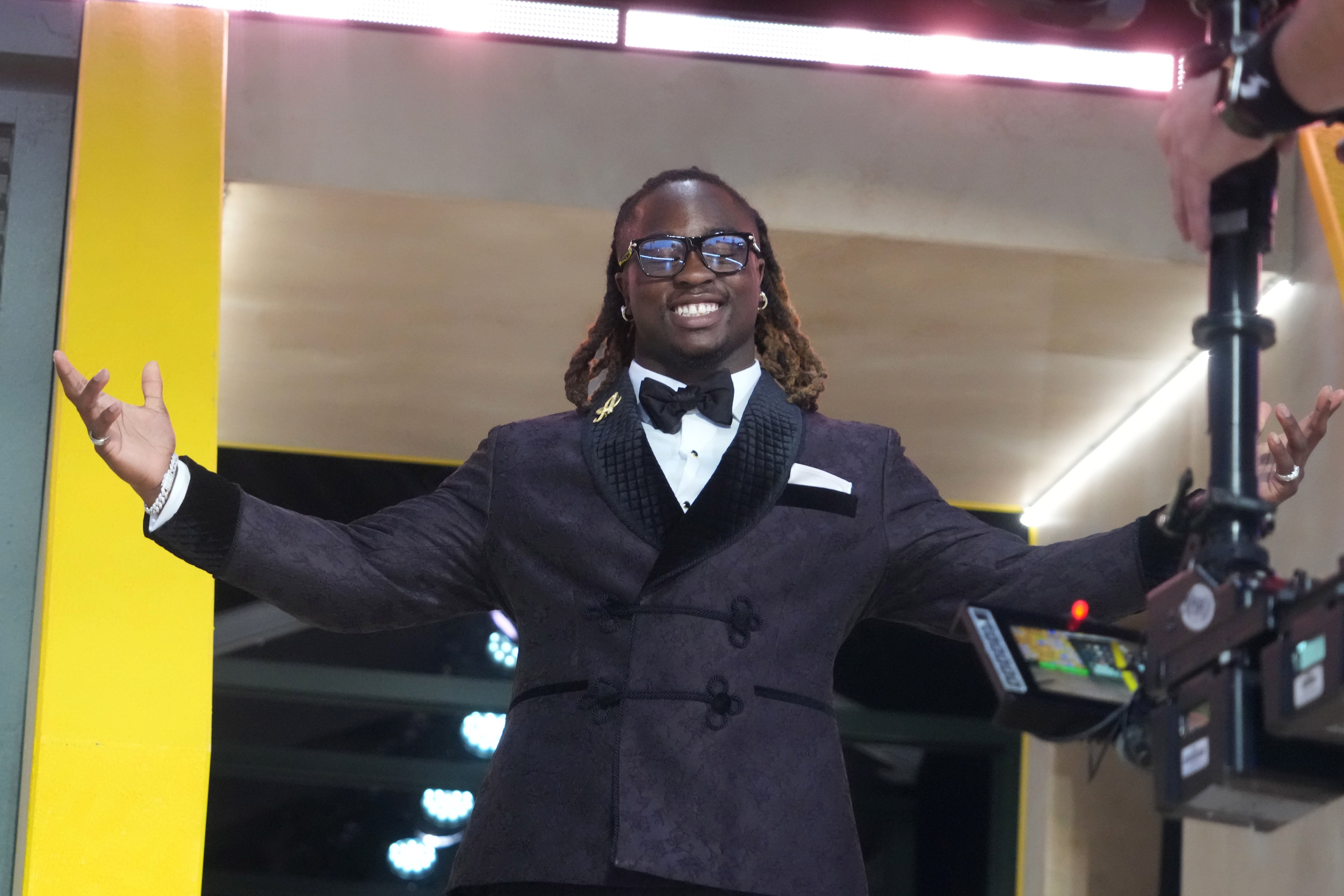 Las Vegas Raiders running back Ashton Jeanty