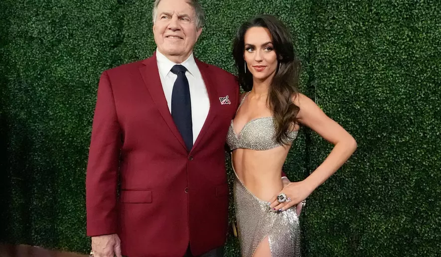 UNC head coach Bill Belichick and girlfriend Jordon Hudson