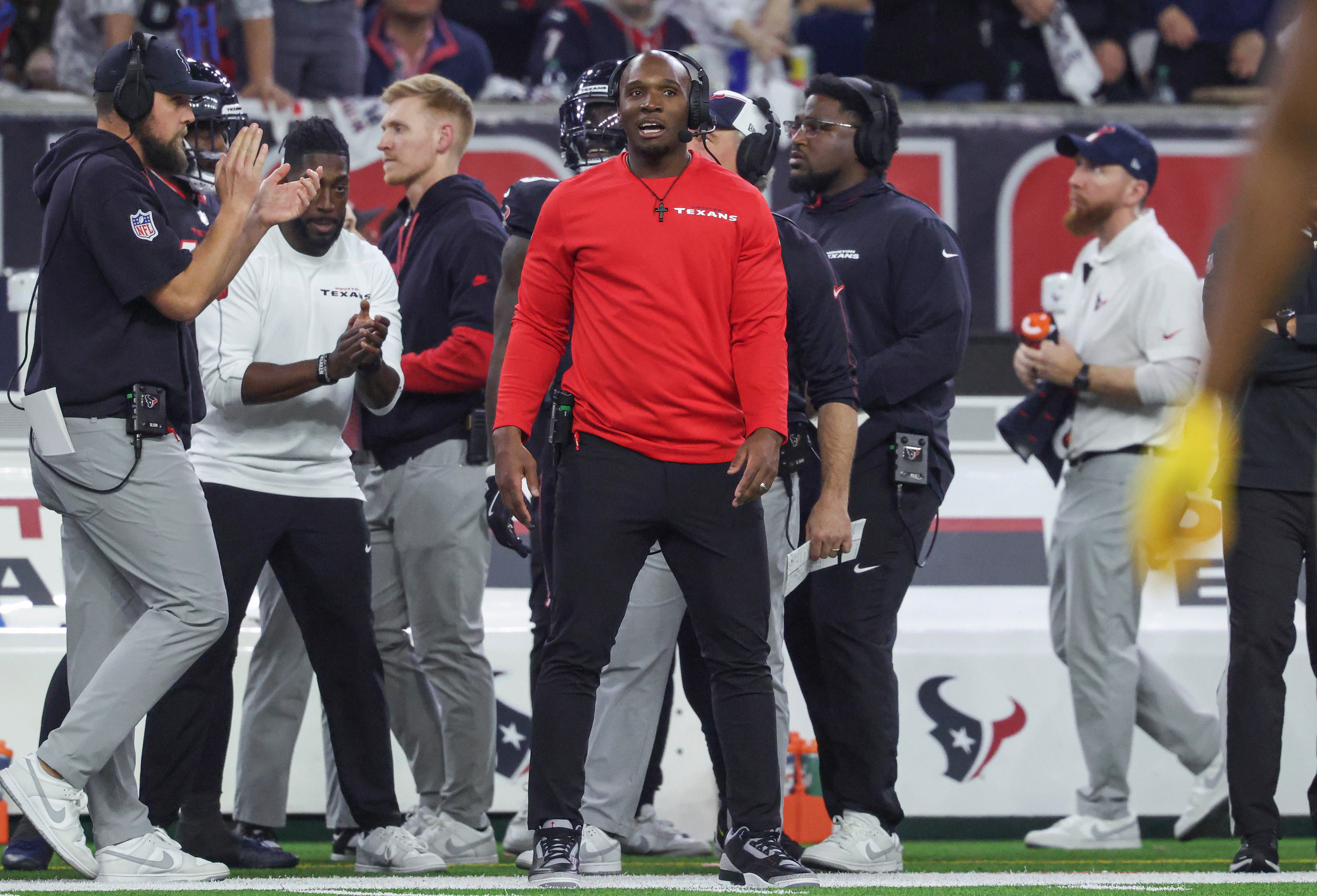 Houston Texans head coach DeMeco Ryans