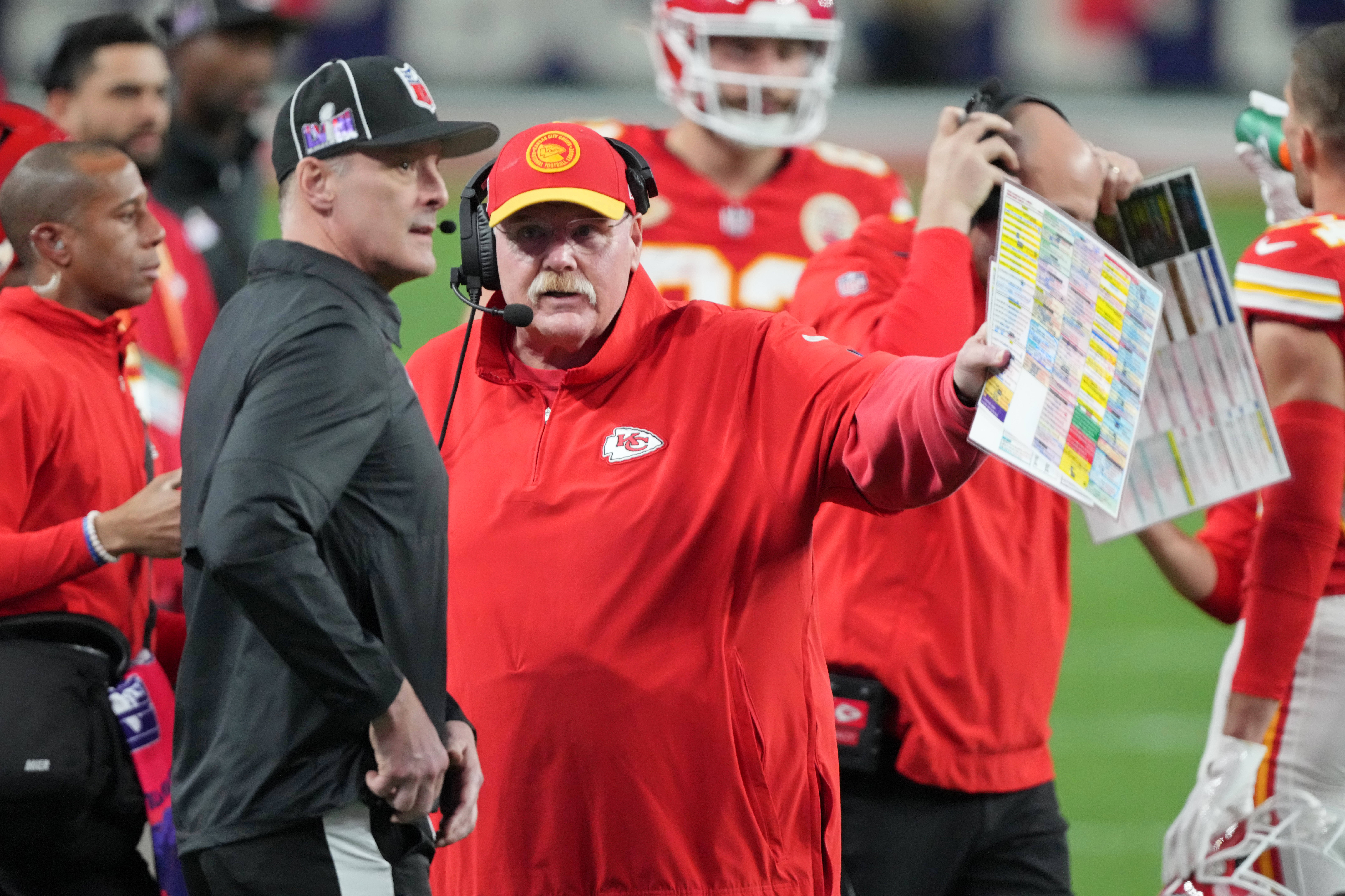 Kansas City Chiefs head coach Andy Reid