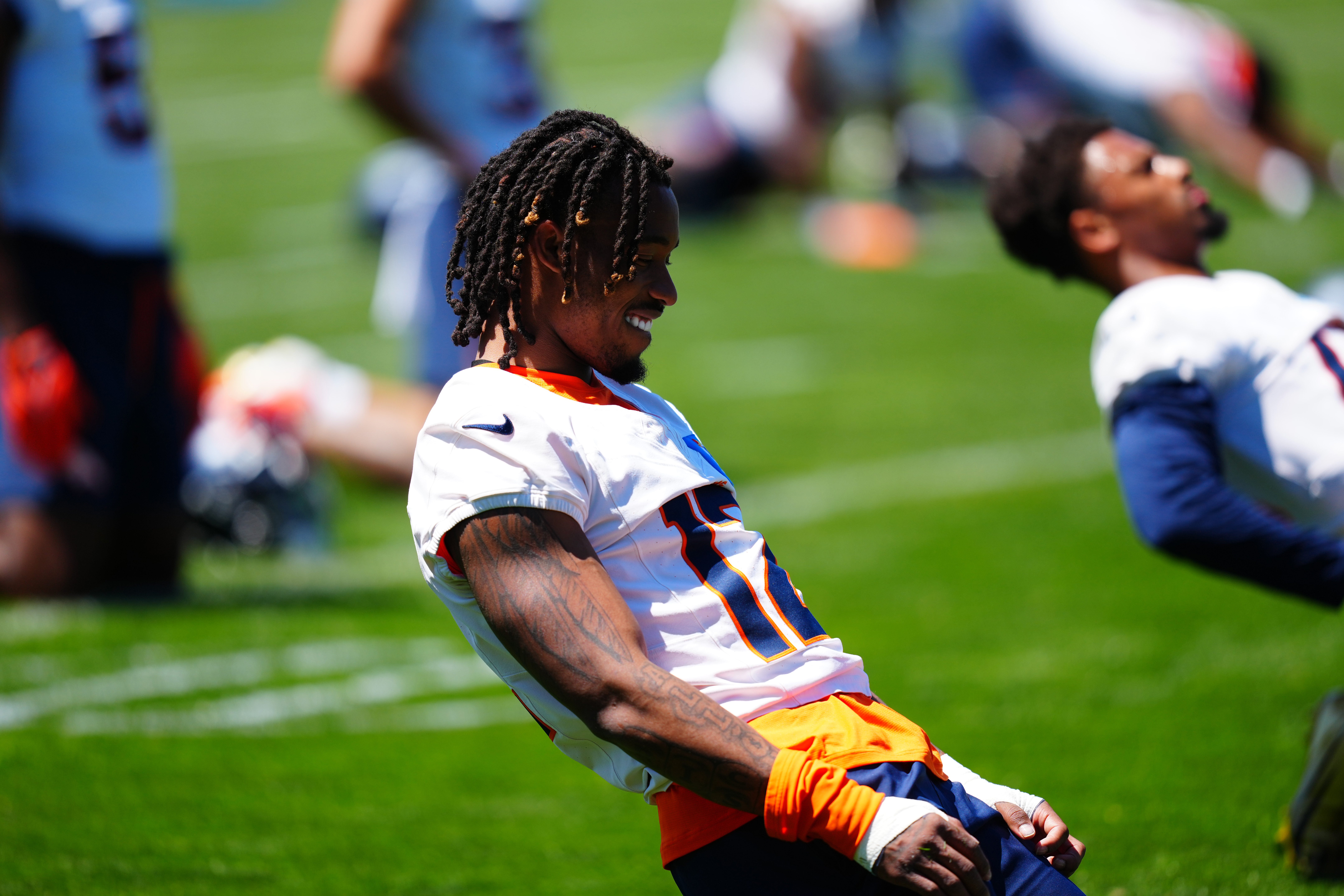 Denver Broncos cornerback Jahdae Barron