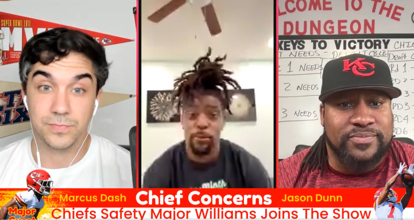 Former Chiefs TE Jason Dunn & Marcus Dash interview new Chiefs S Major Williams.