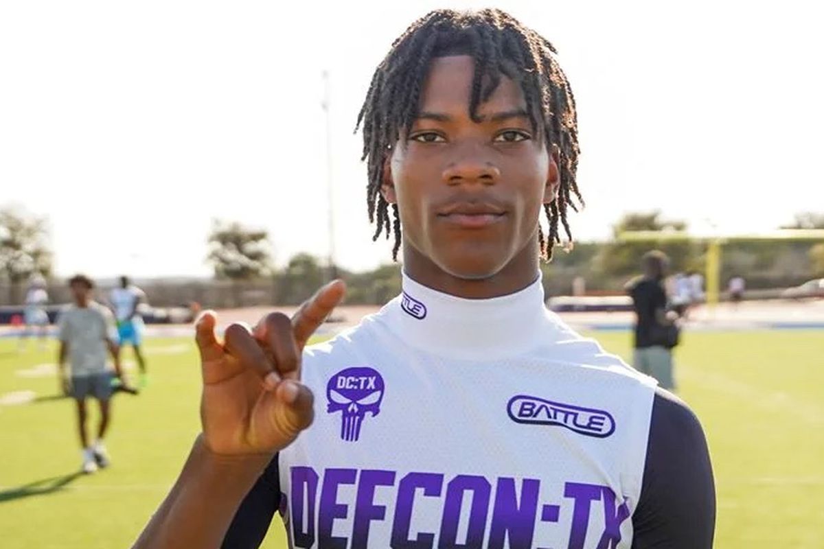 2026 Texas athlete commit Jermaine Bishop Jr.