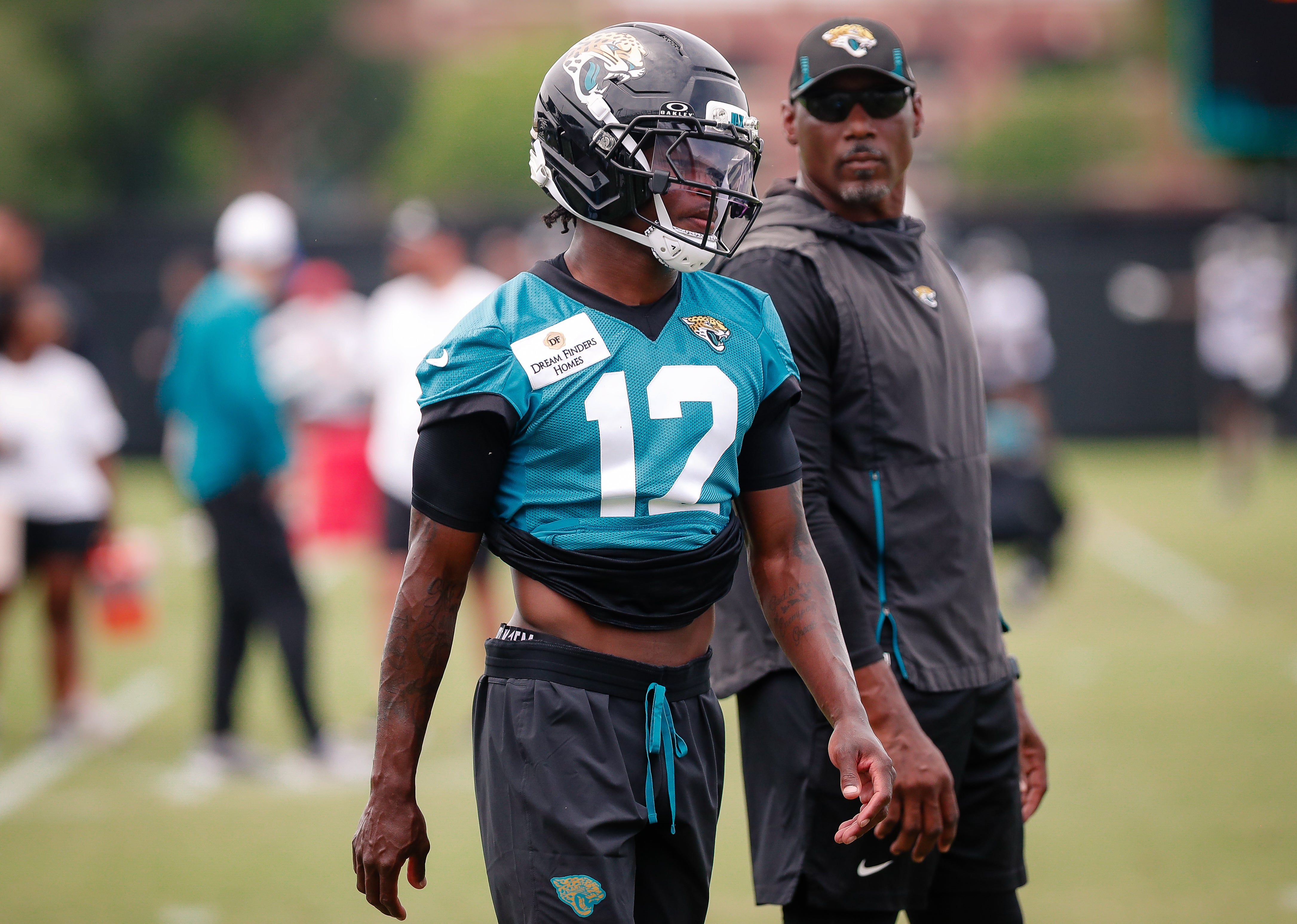 Jacksonville Jaguars rookie Travis Hunter