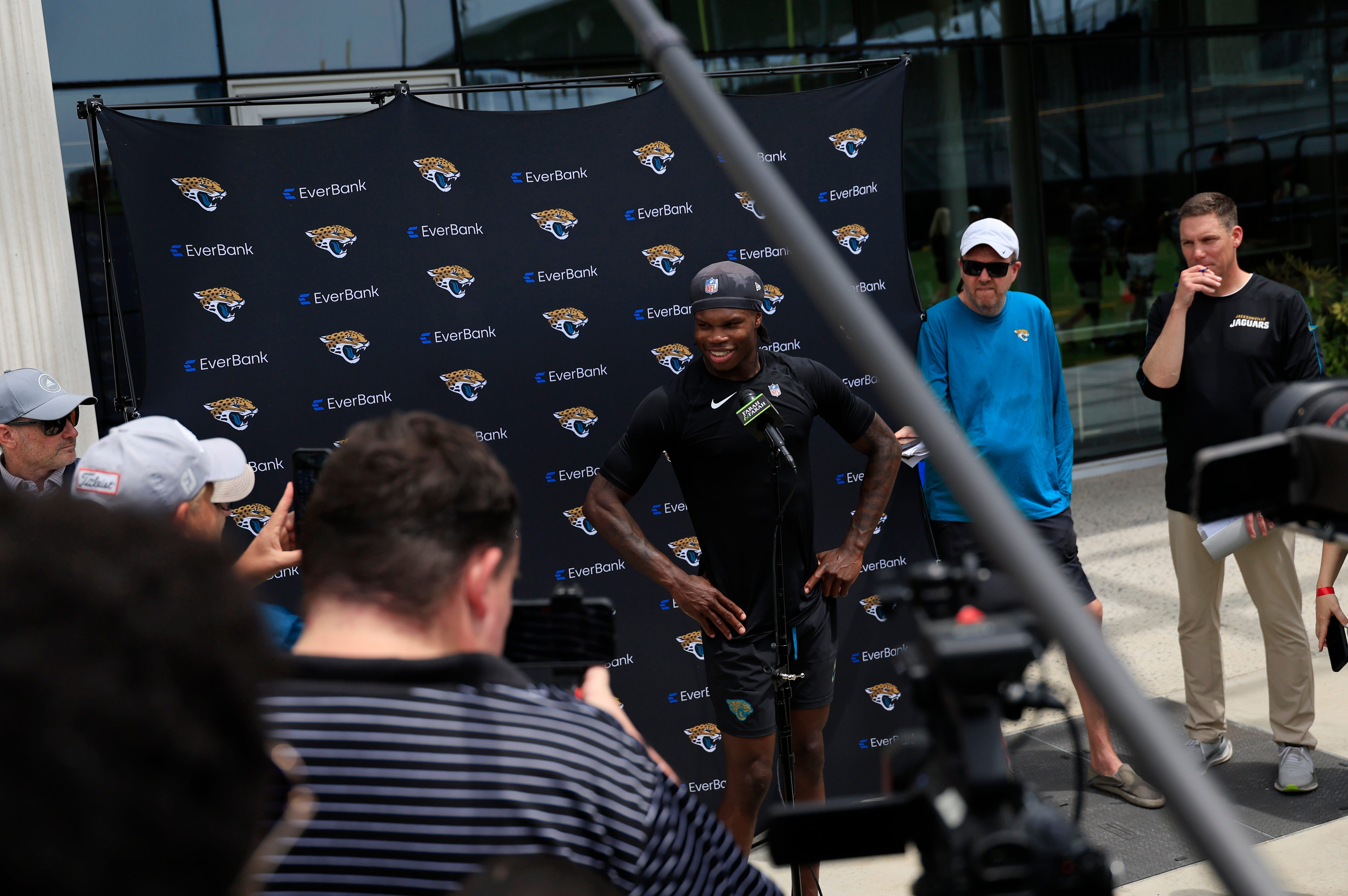 Jacksonville Jaguars rookie Travis Hunter