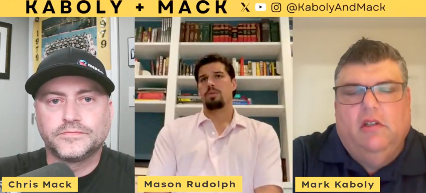 Pittsburgh Steelers quarterback Mason Rudolph speaks to Kaboly and Mack, 5/19/25.