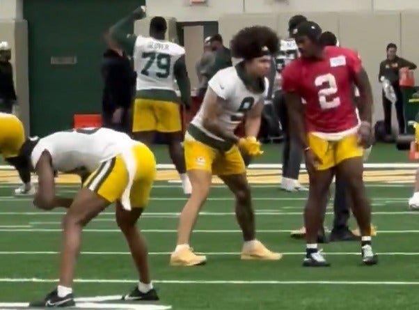 Christian Watson, Packers OTAs