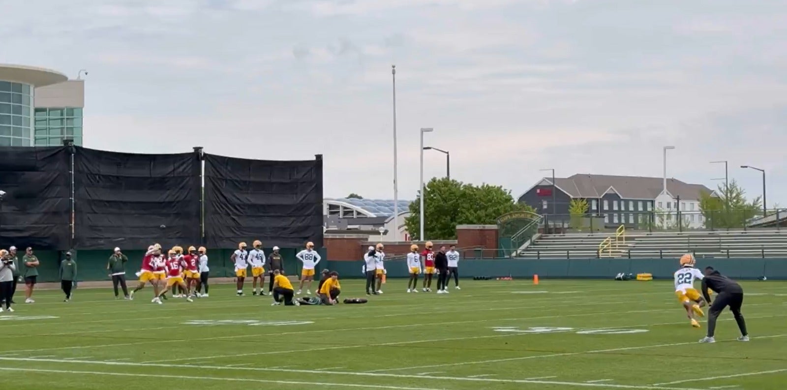 Jordan Love, Matthew Golden, Packers OTAs