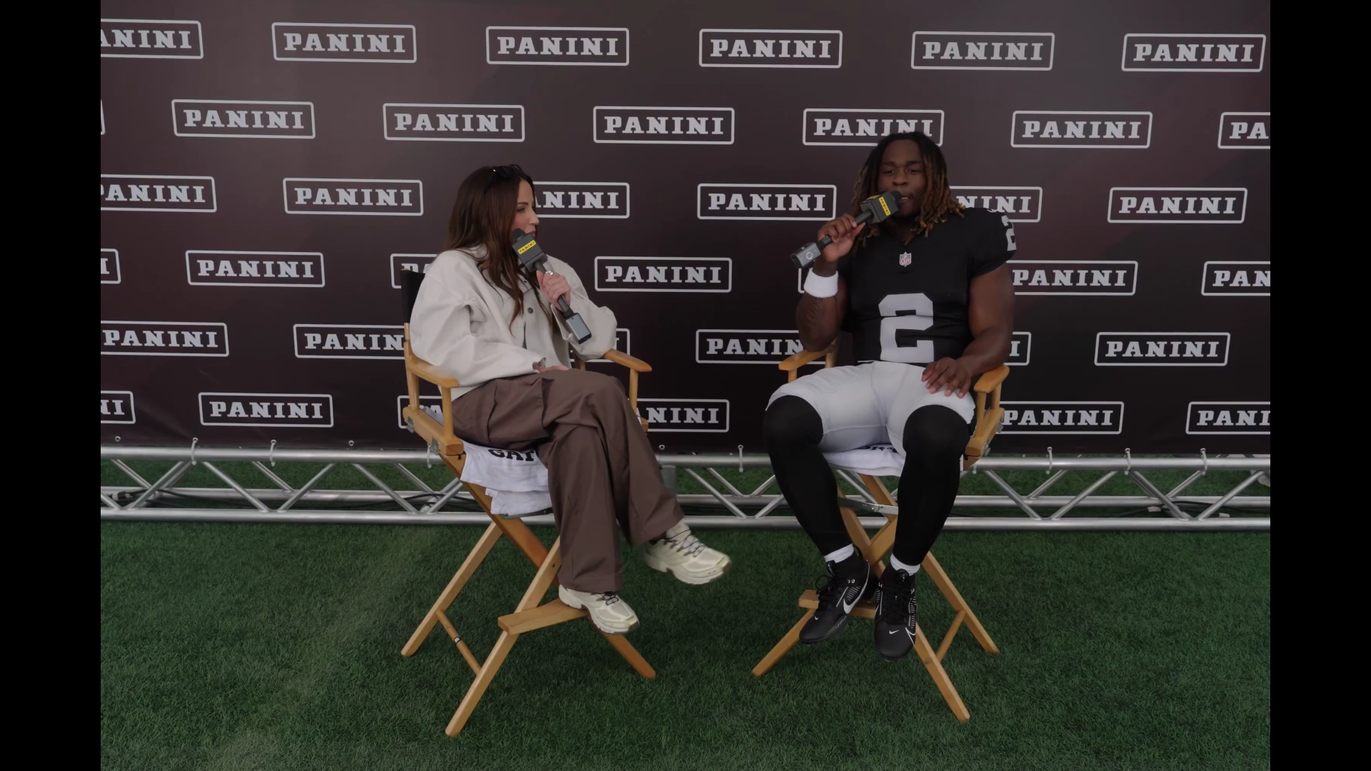 Las Vegas Raiders rookie running back Ashton Jeanty