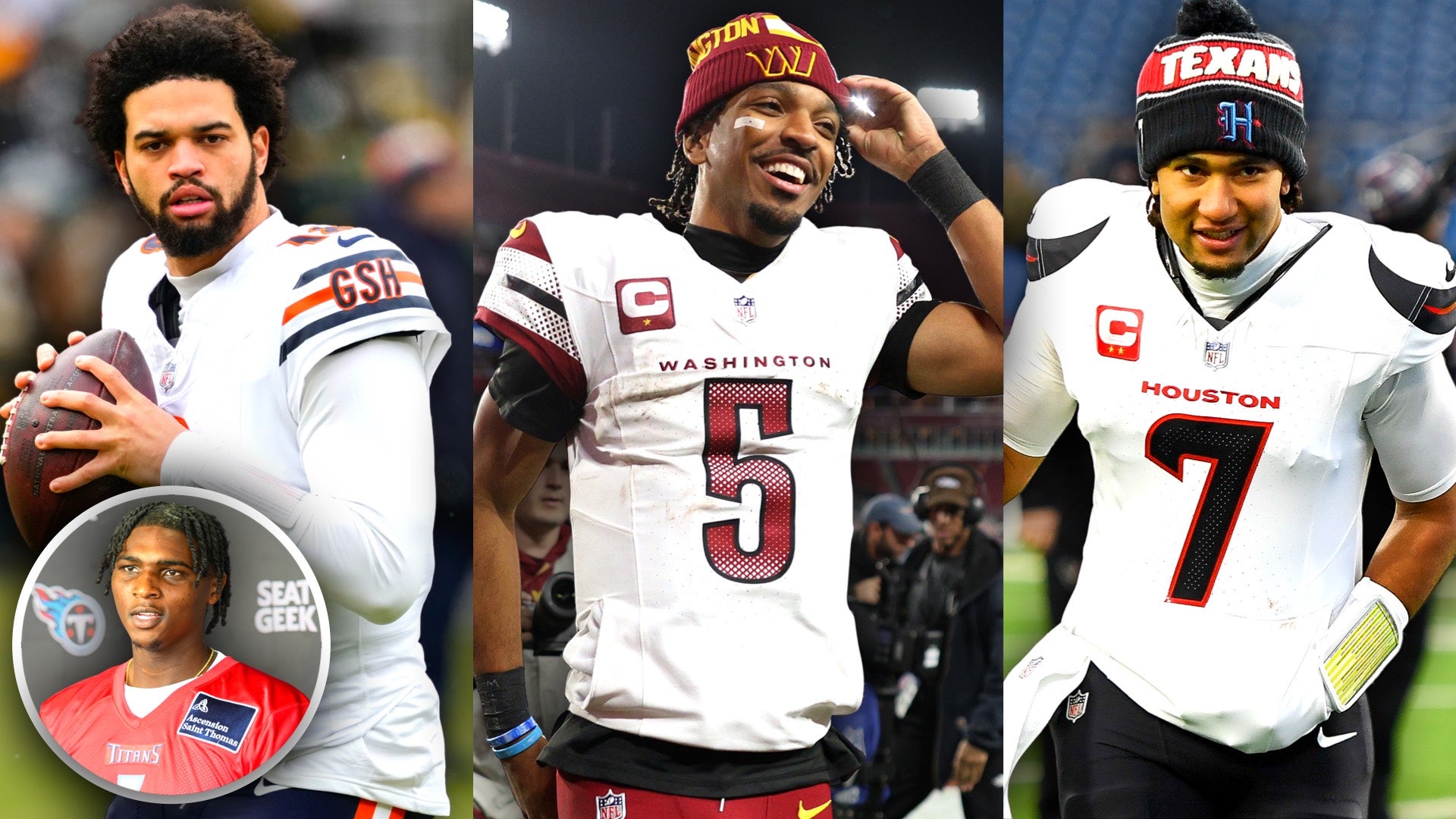 CJ Stroud Jayden Daniels Cam Ward Caleb Williams