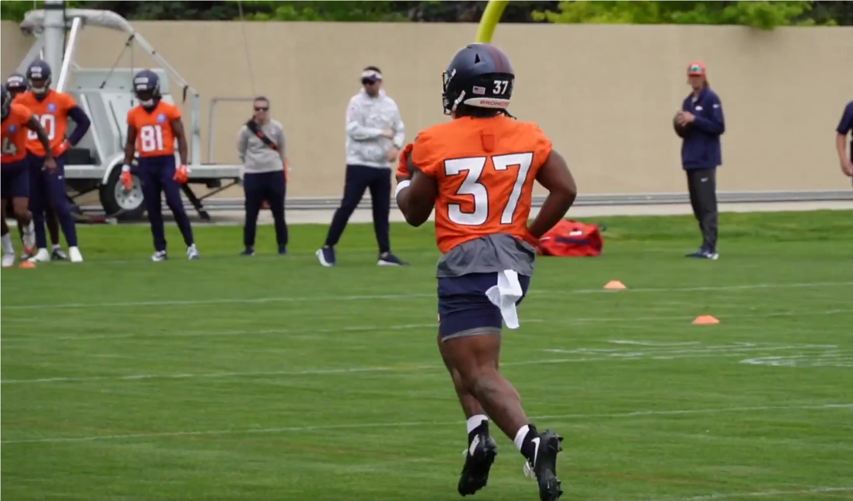 Denver Broncos rookie running back