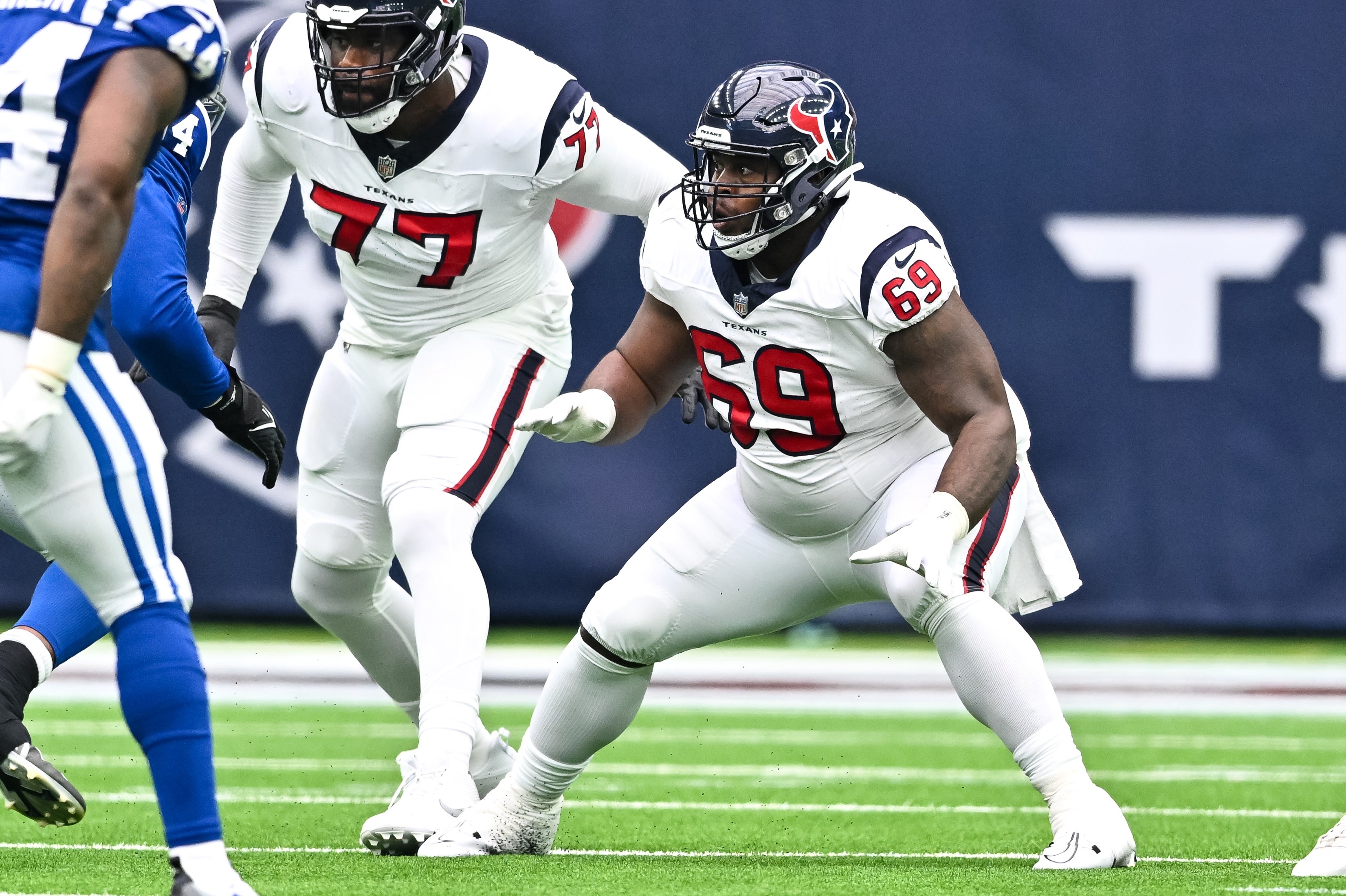 Houston Texans guard Shaq Mason (69)