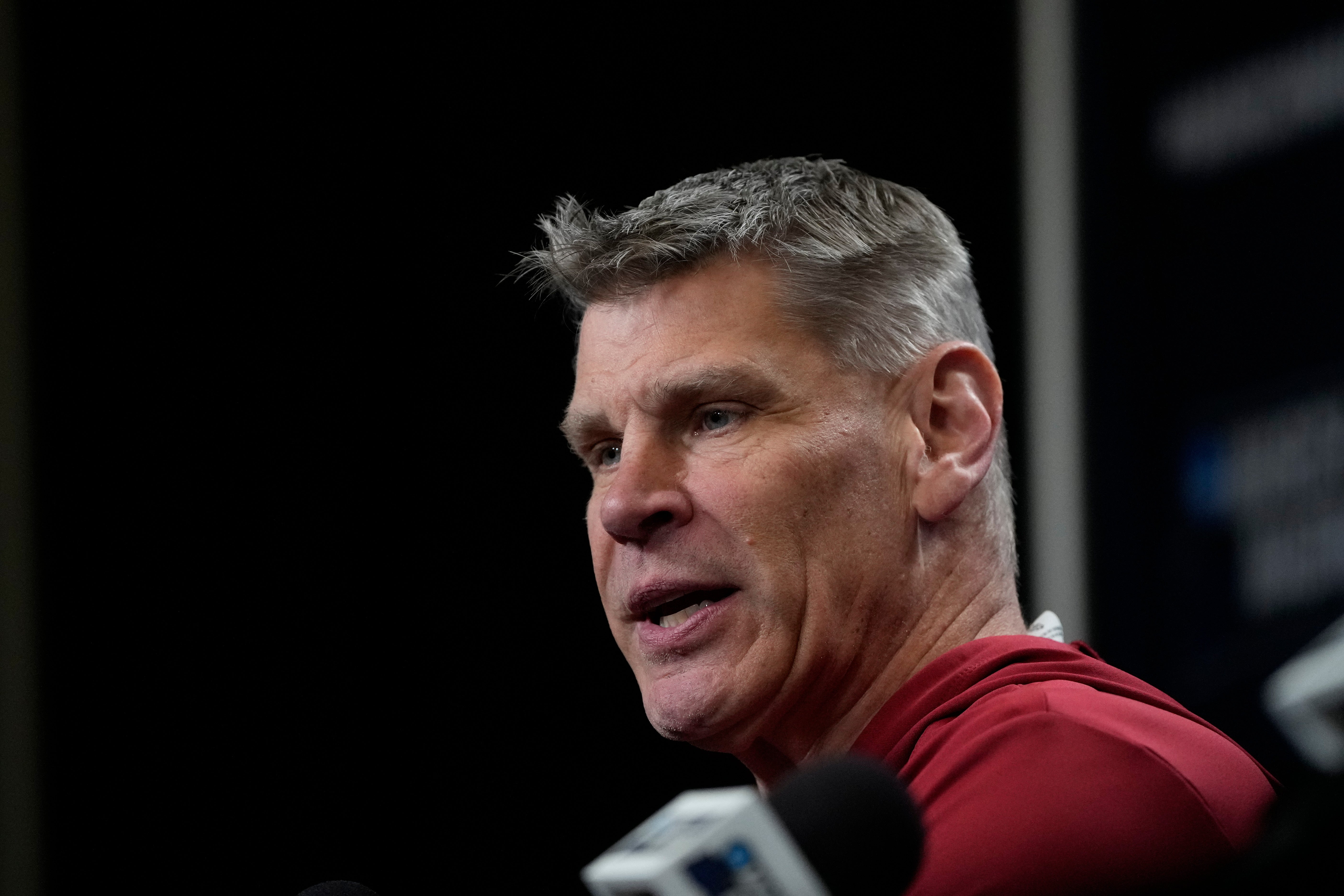 Oklahoma Sooners head coach Porter Moser