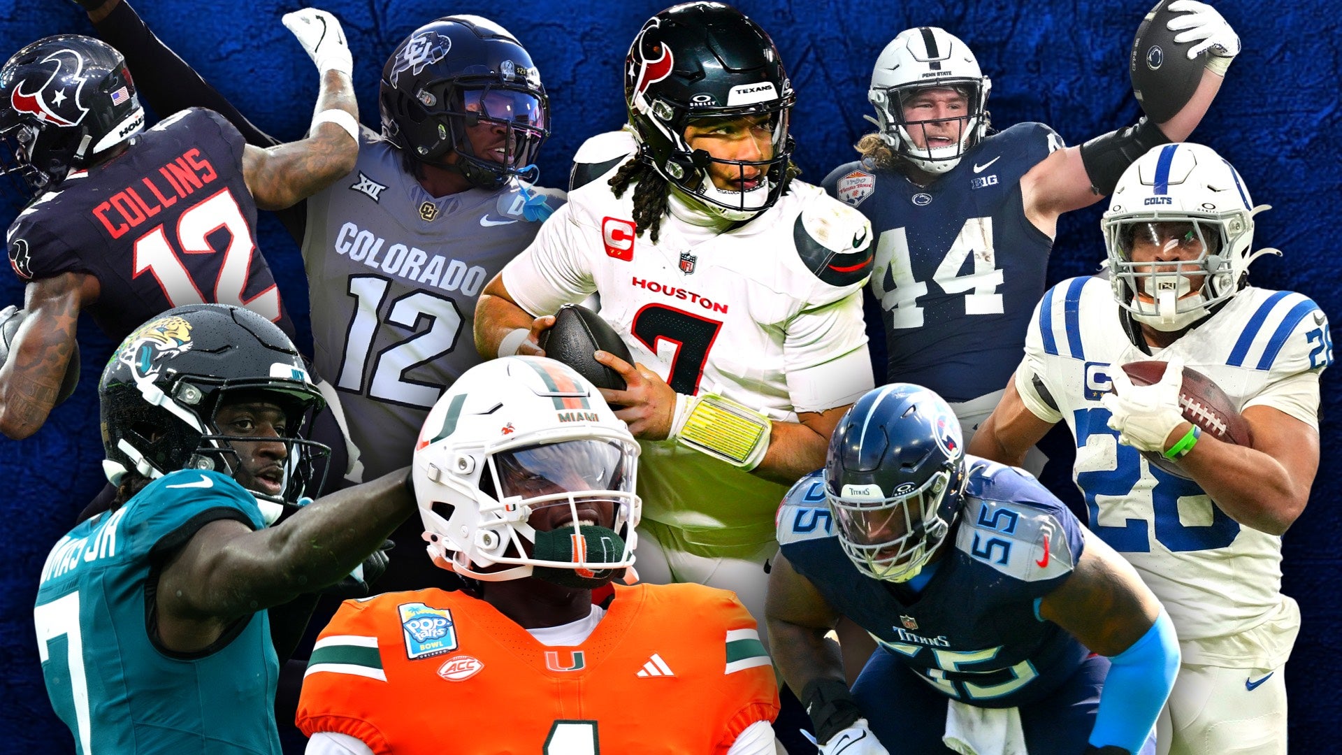 AFC South Offensive Positional Rankings