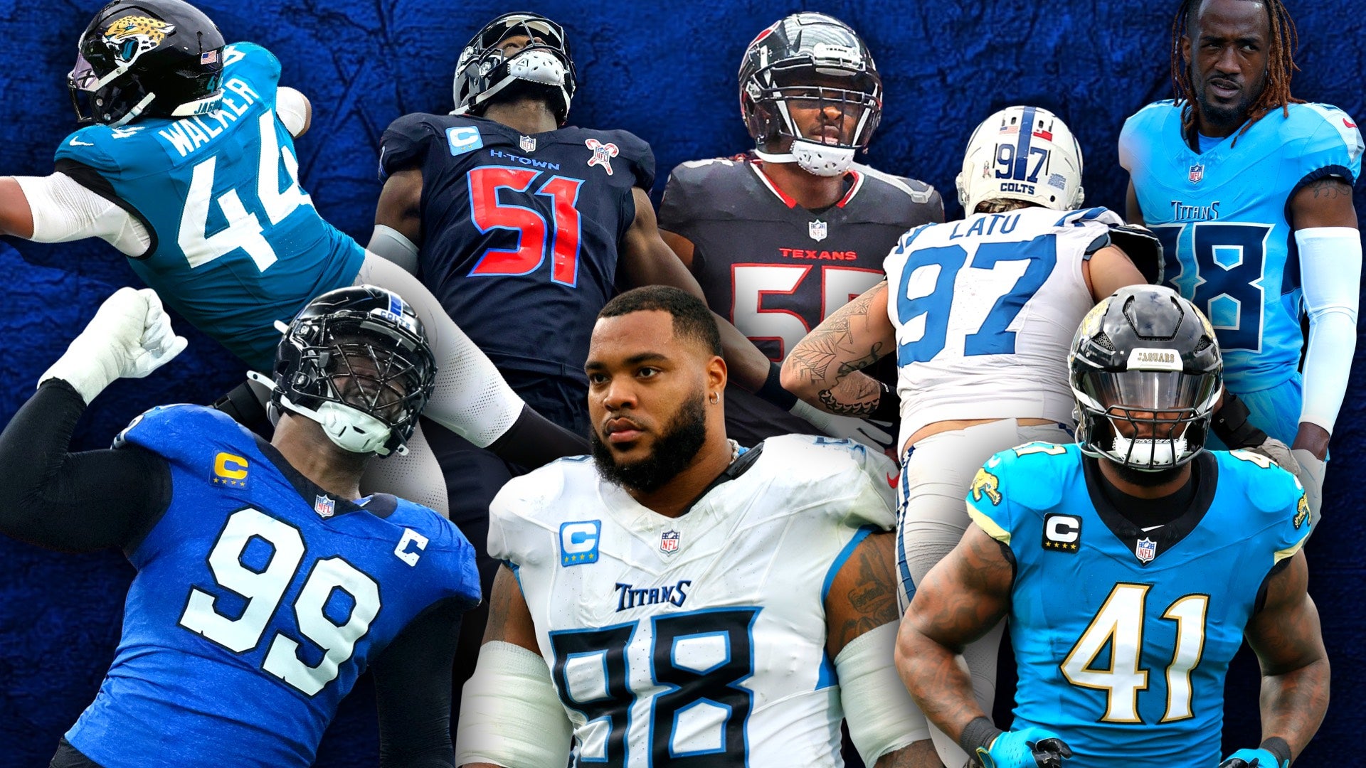 AFC South Defensive Positional Rankings
