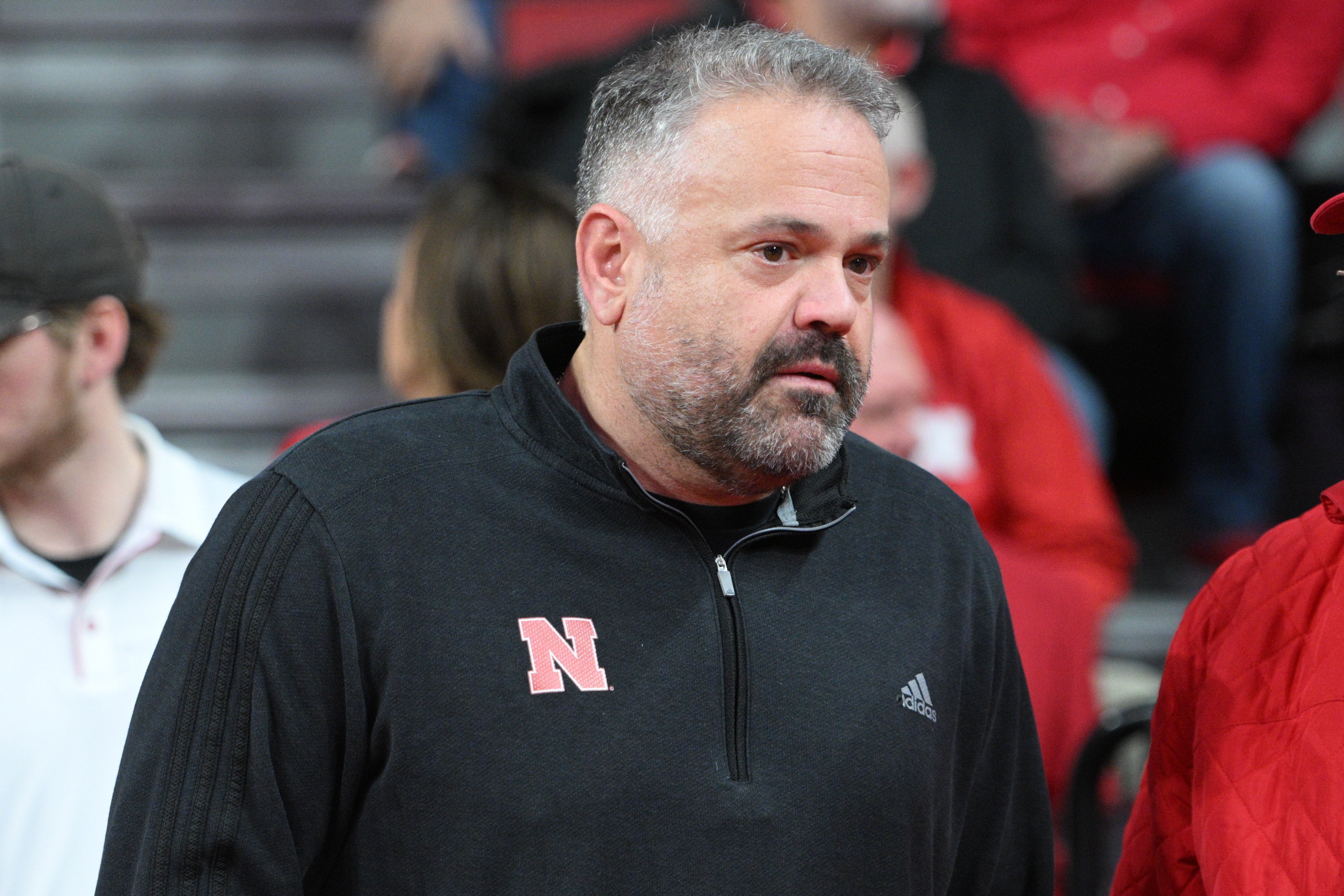 Nebraska Cornhuskers head coach Matt Rhule
