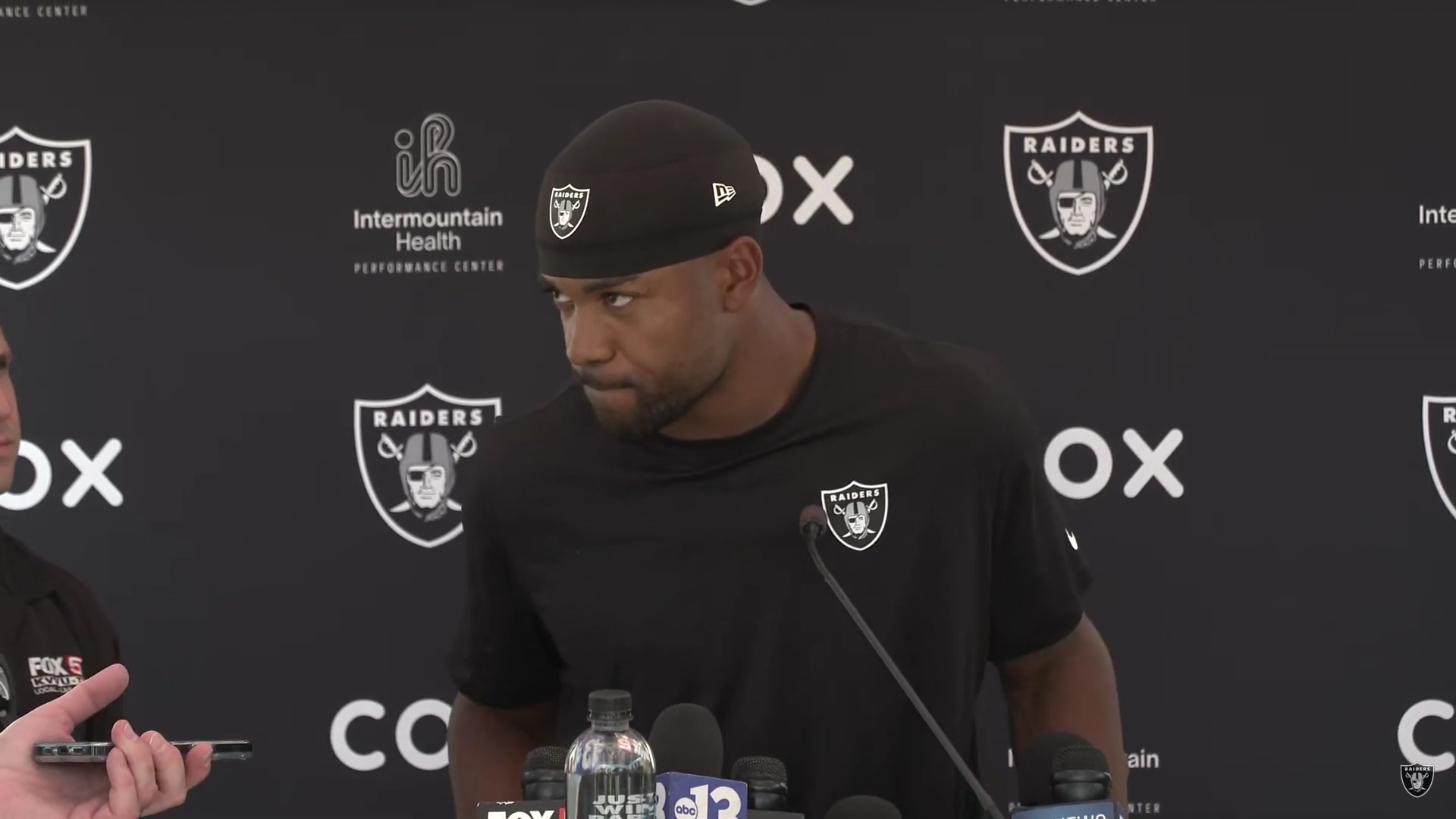 Las Vegas Raiders safety Jeremy Chinn