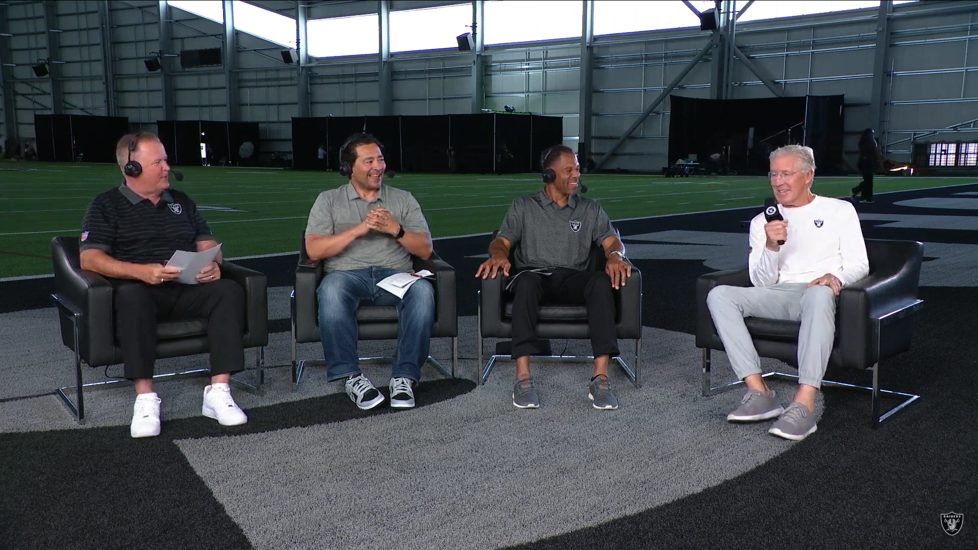 Las Vegas Raiders head coach Pete Carroll Media Day