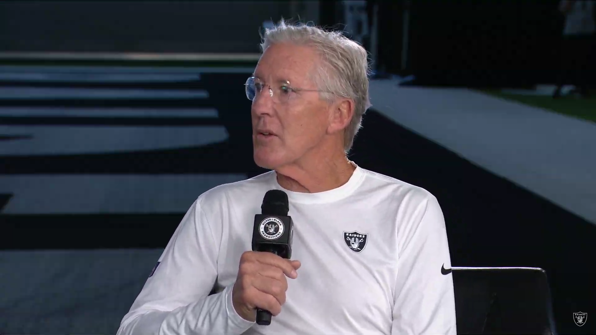 Las Vegas Raiders head coach Pete carroll