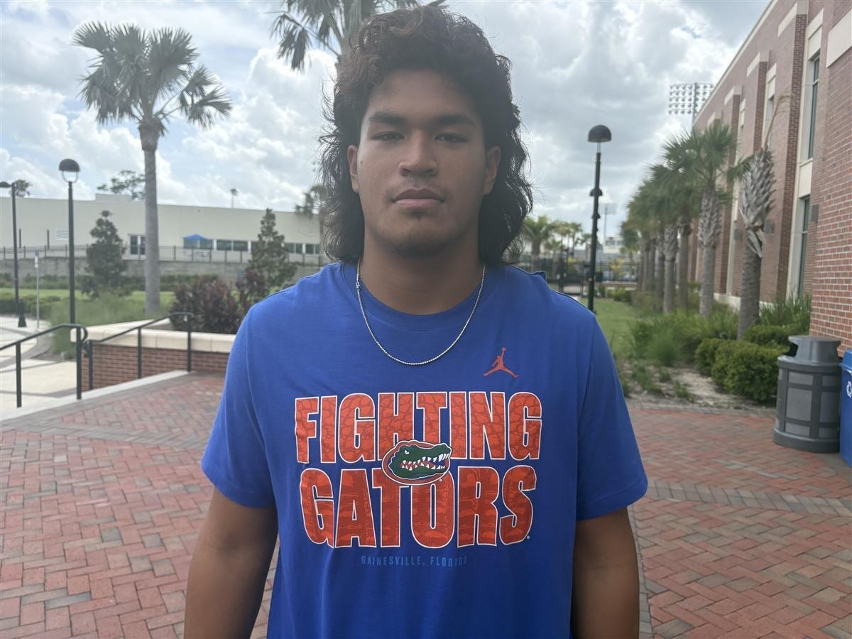 2026 three-star tight end Florida Gators commit Kekua Aumua